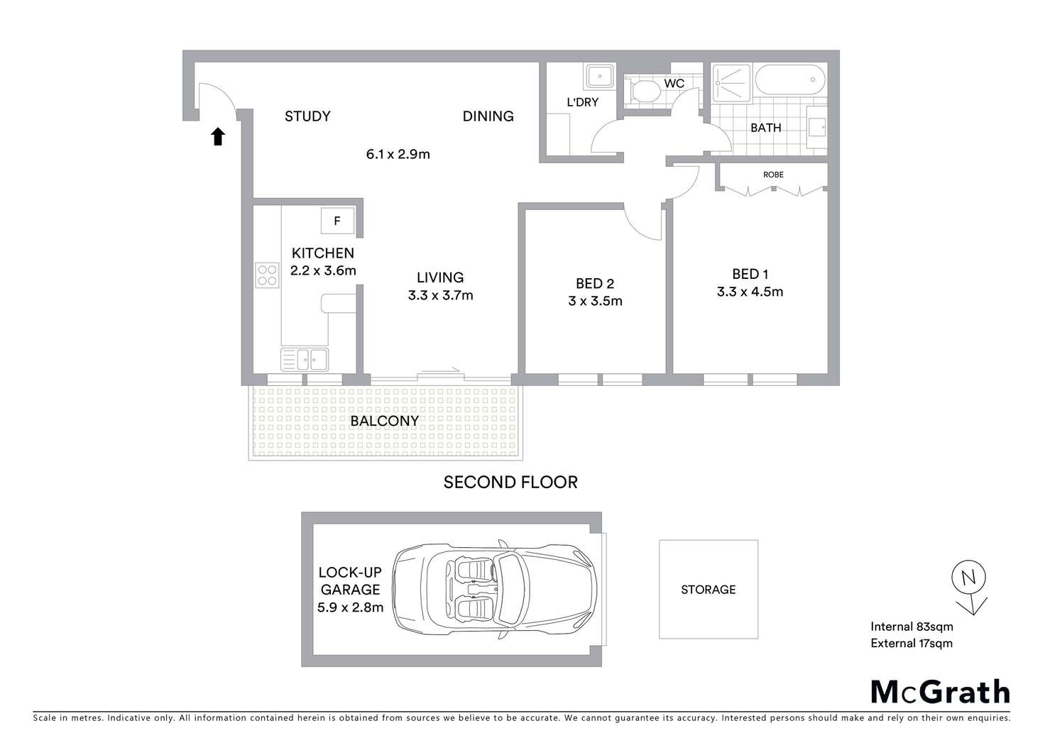 Floorplan of Homely apartment listing, 7/3 Gateleigh Crescent, The Entrance NSW 2261