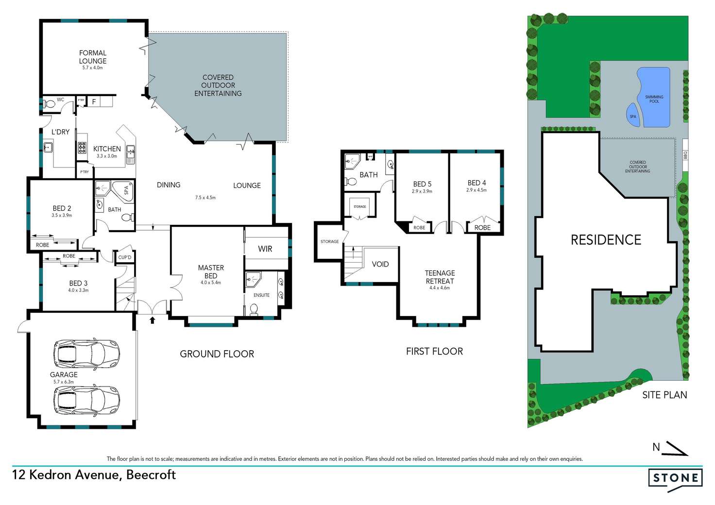 Floorplan of Homely house listing, 12 Kedron Avenue, Beecroft NSW 2119