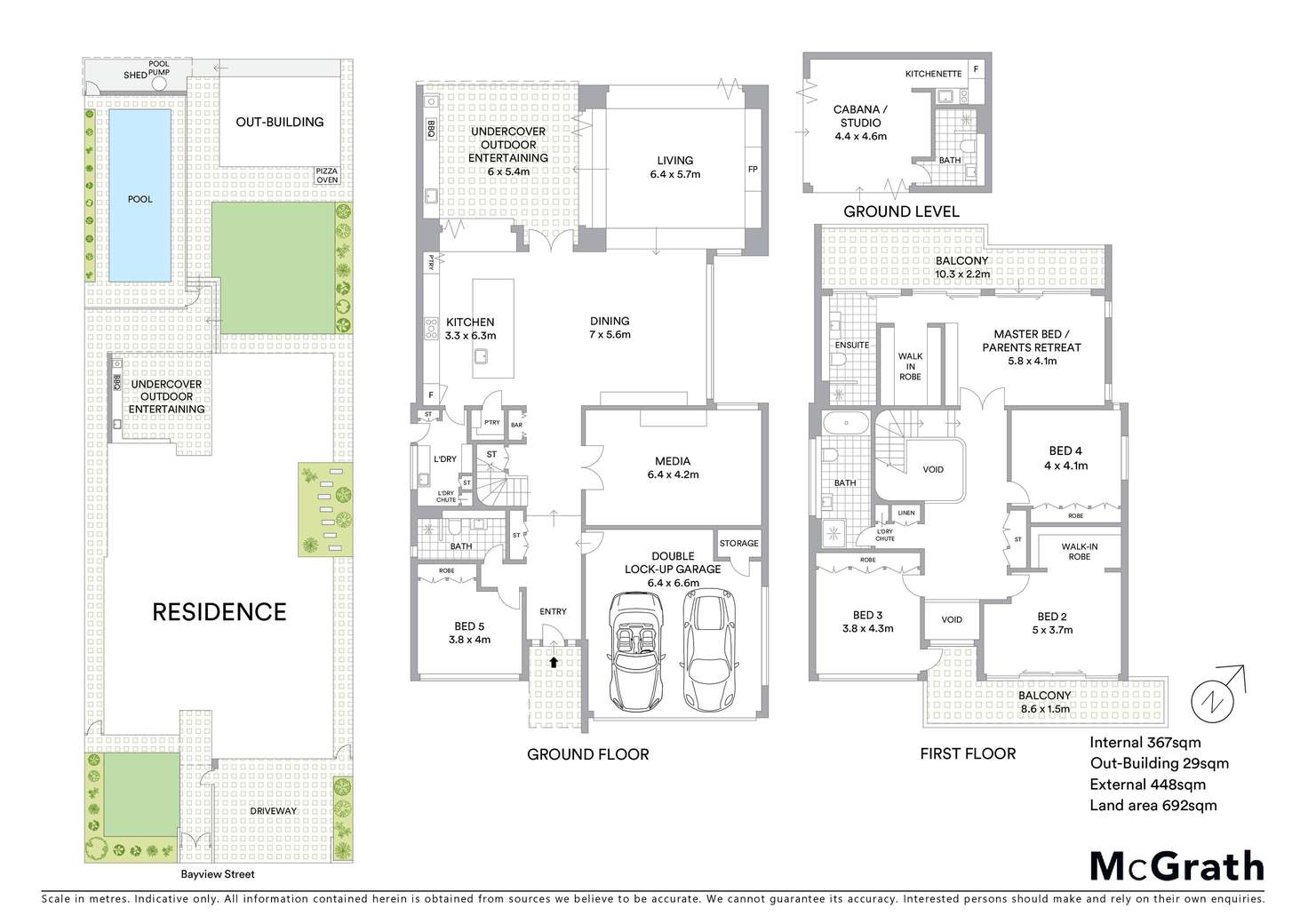 Floorplan of Homely house listing, 5 Bayview Street, Kogarah Bay NSW 2217