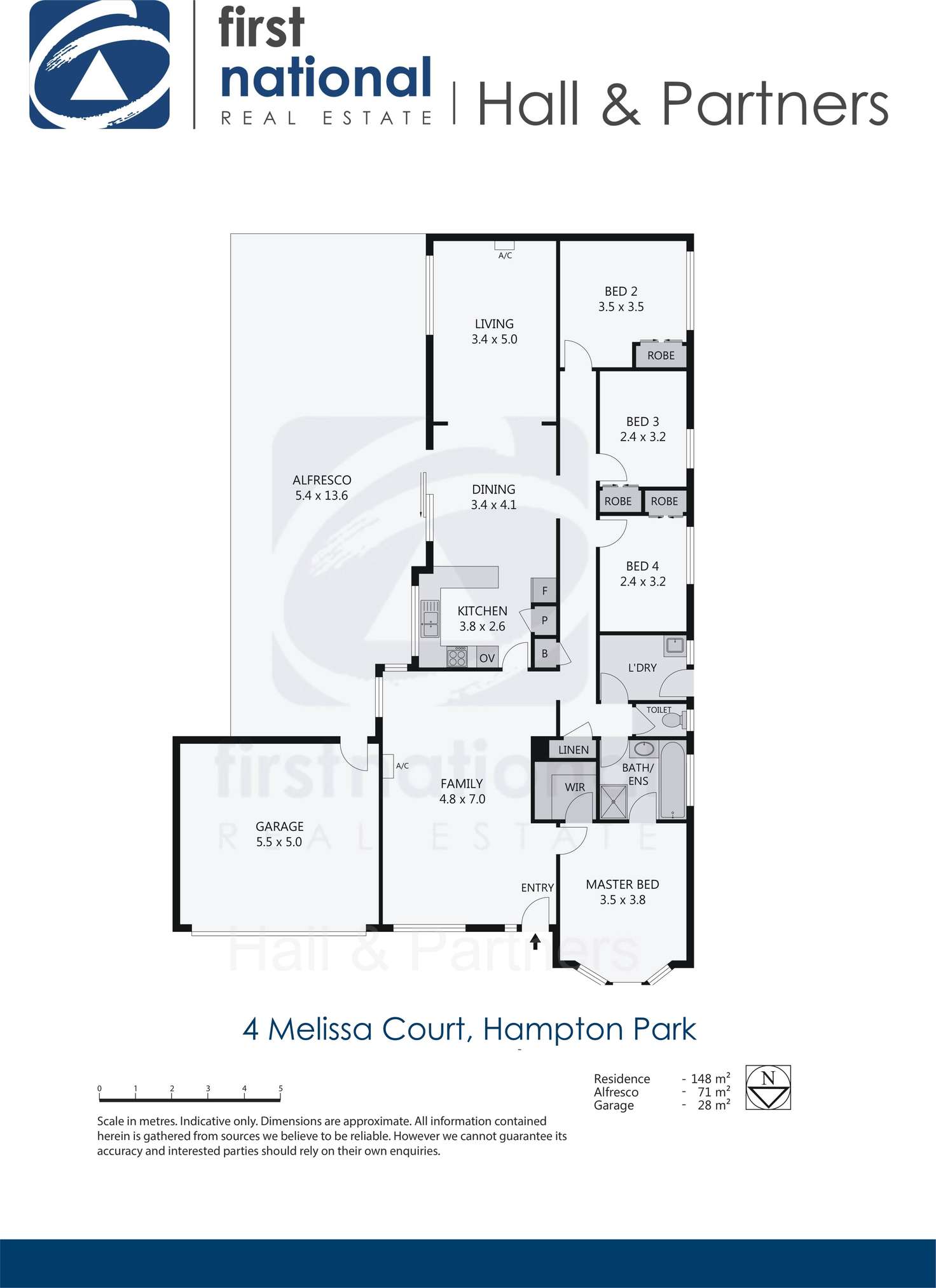 Floorplan of Homely house listing, 4 Melissa Court, Hampton Park VIC 3976