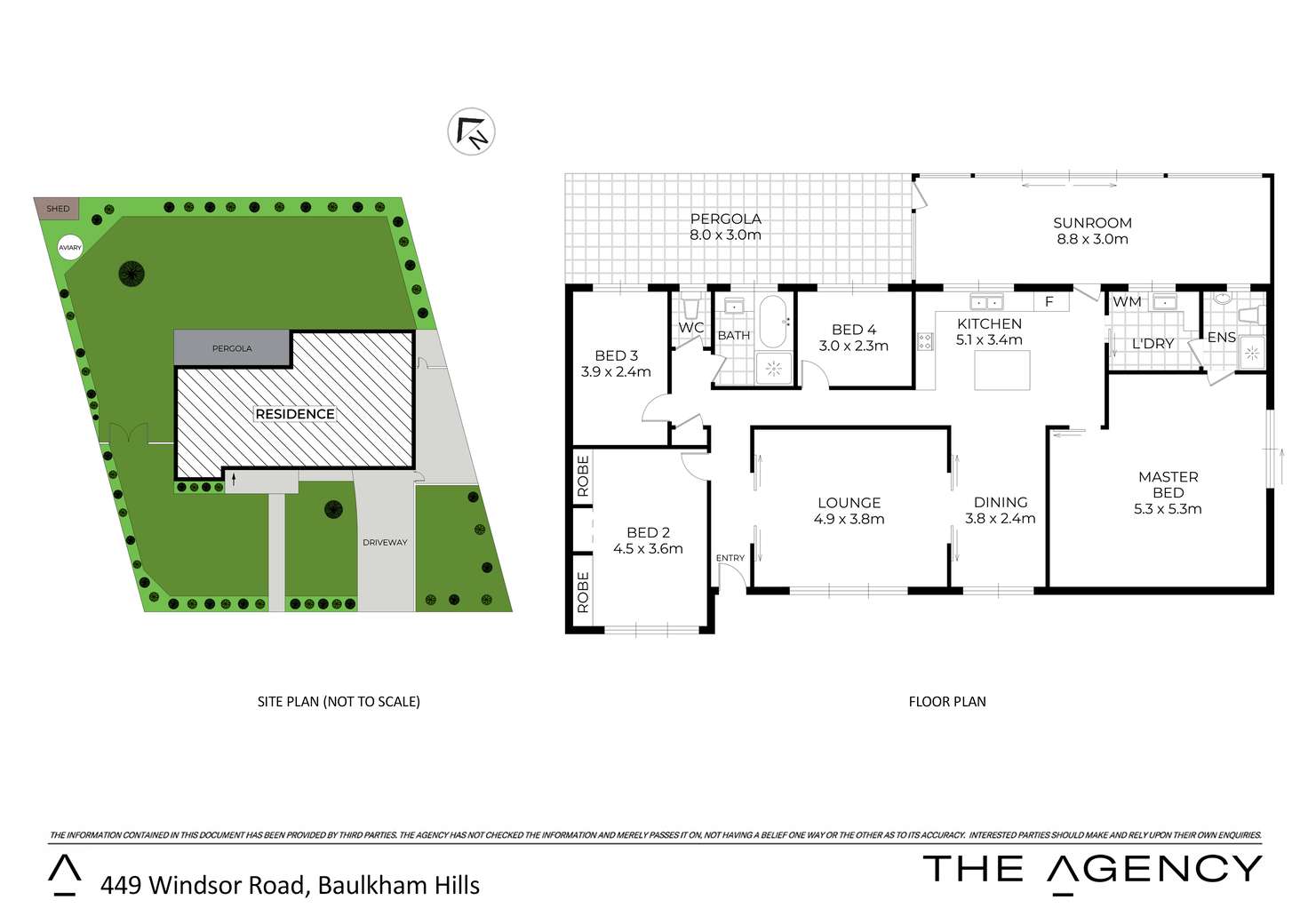 Floorplan of Homely house listing, 449 Windsor Road, Baulkham Hills NSW 2153