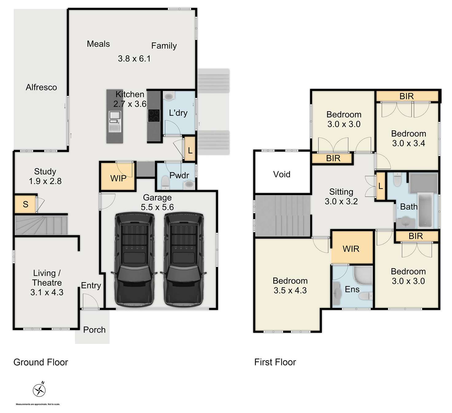 Floorplan of Homely house listing, 21 Gentry Street, Riverstone NSW 2765