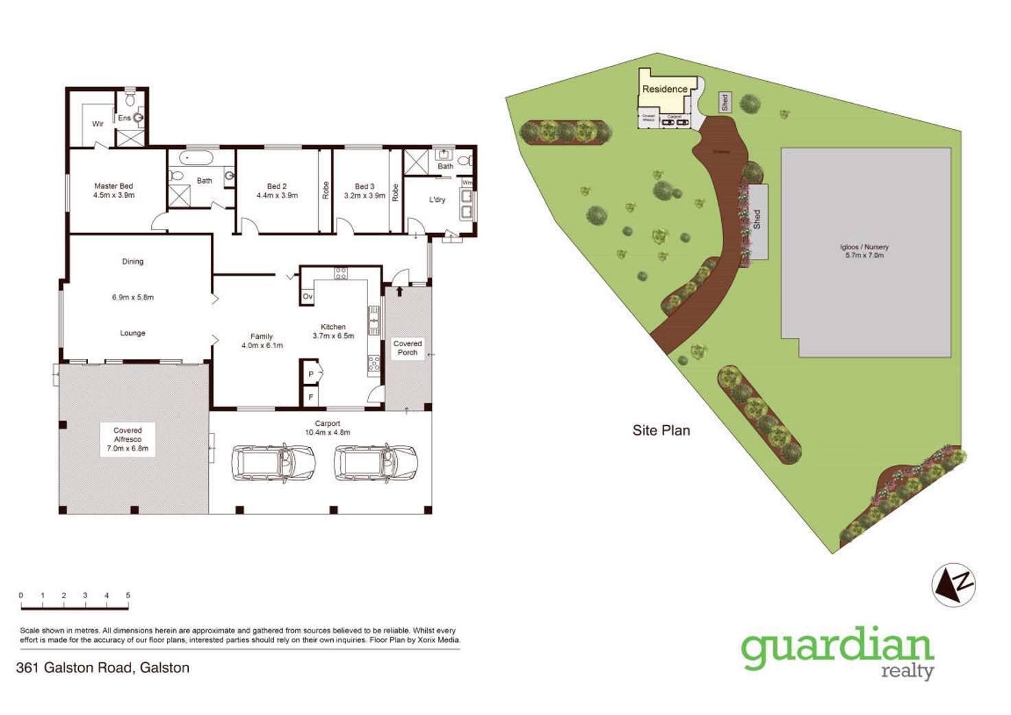 Floorplan of Homely house listing, 361 Galston Road, Galston NSW 2159