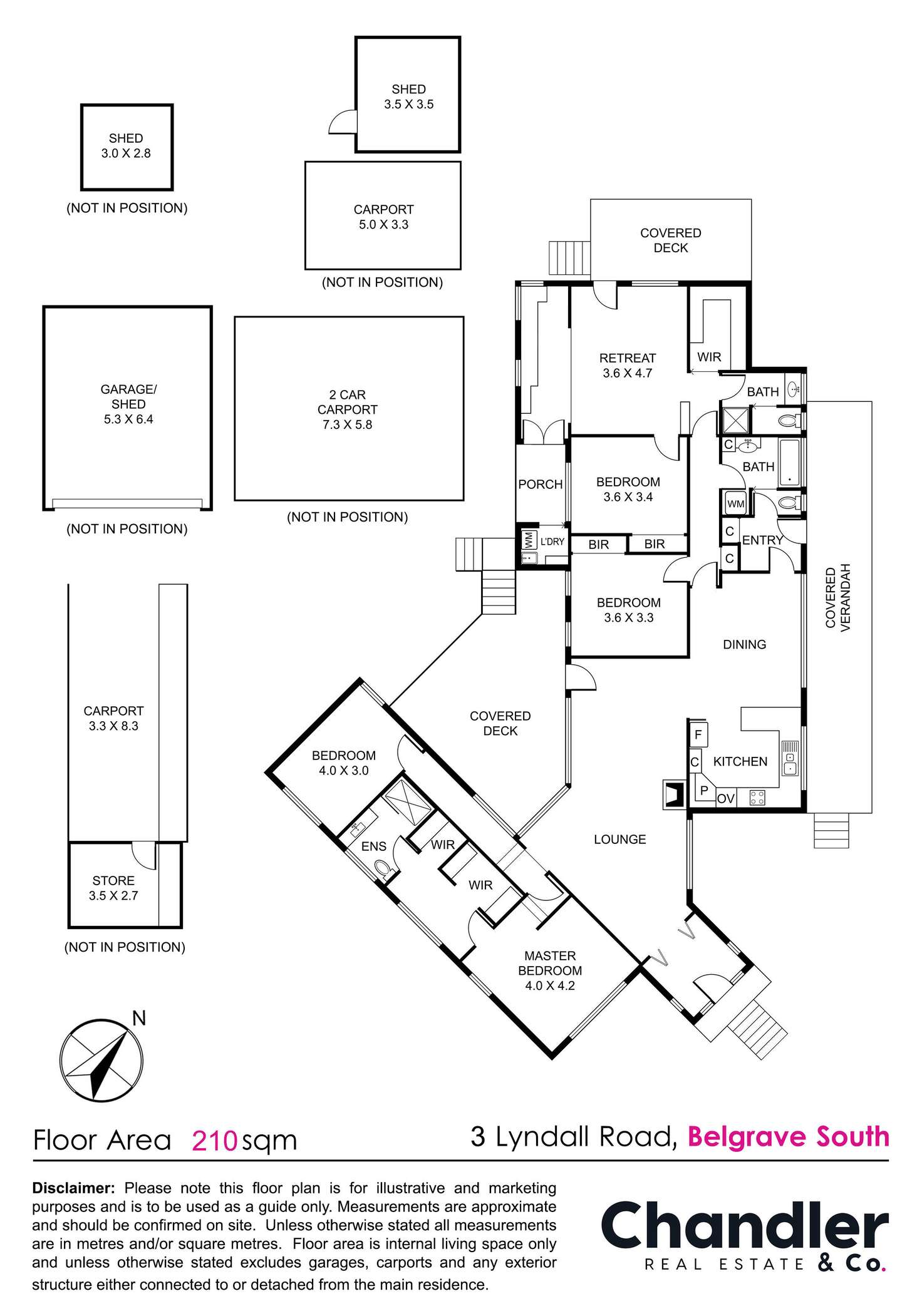 Floorplan of Homely house listing, 3 Lyndall Road, Belgrave South VIC 3160