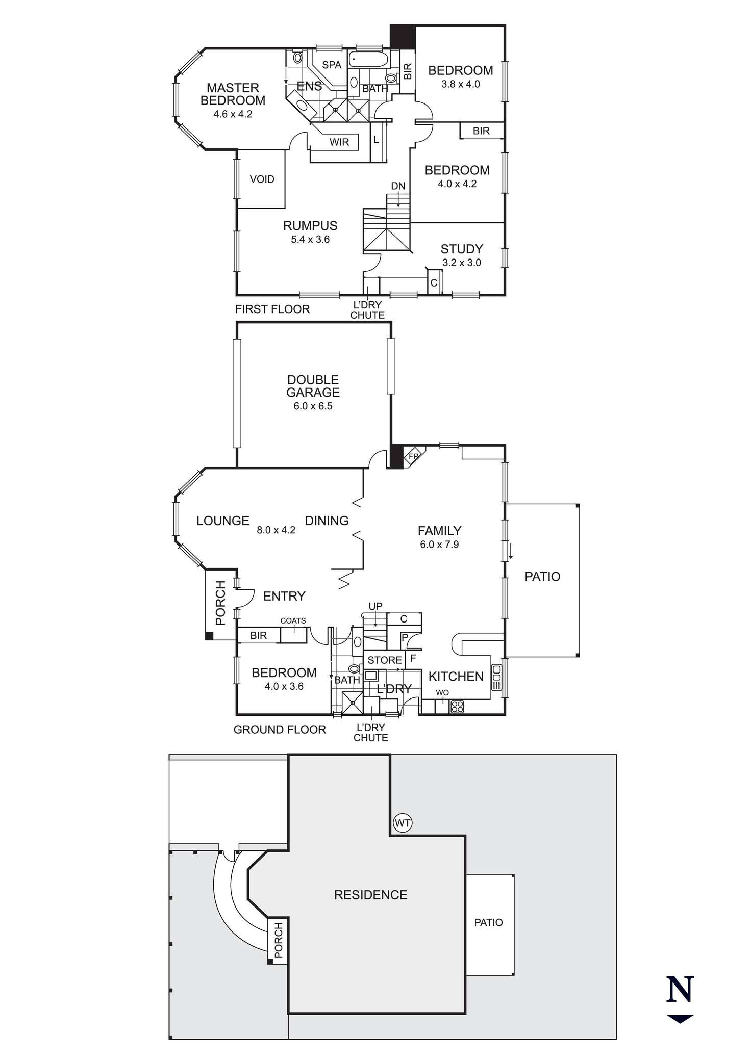 Floorplan of Homely house listing, 25 Derring Lane, Cheltenham VIC 3192