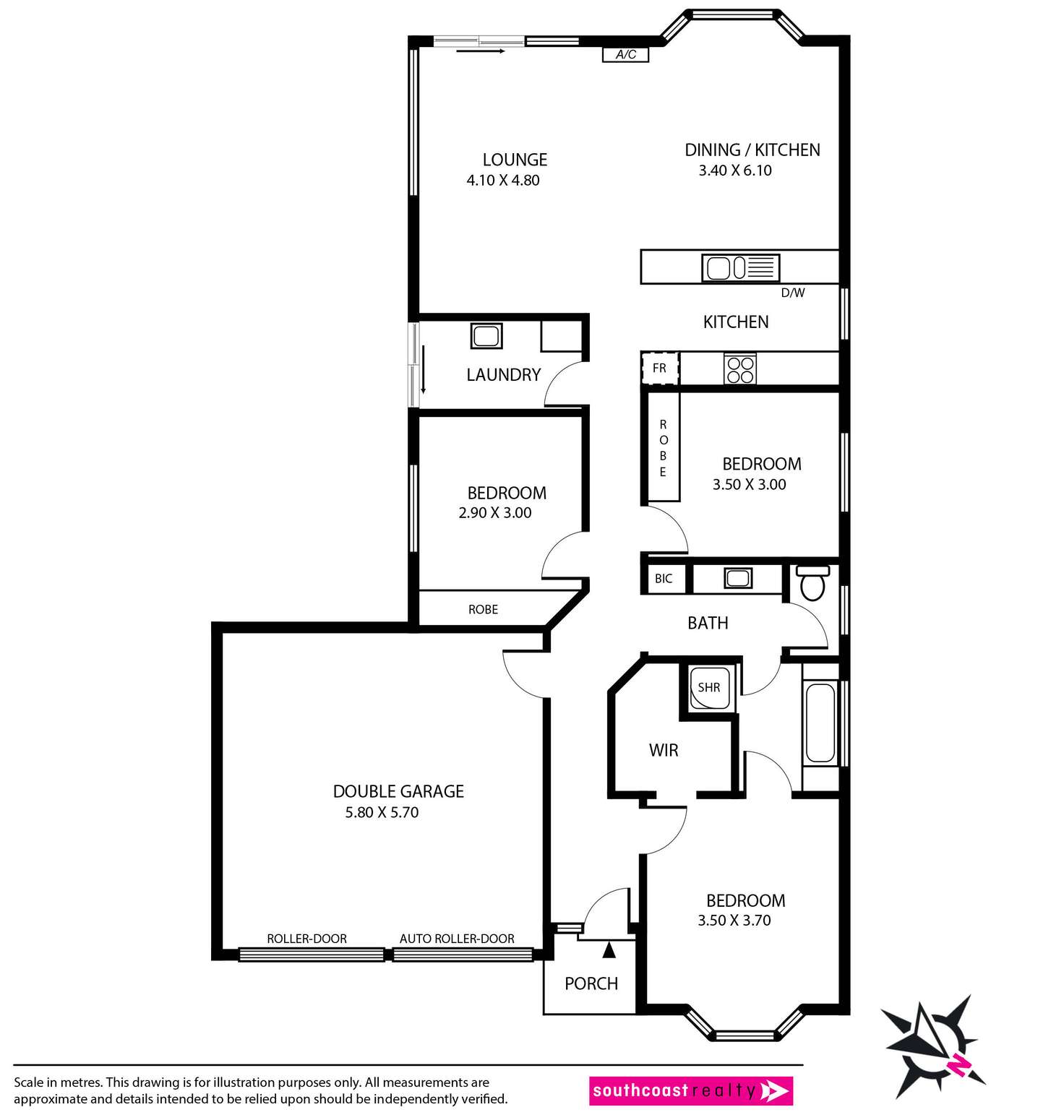 Floorplan of Homely house listing, 12 Robb Street, Encounter Bay SA 5211