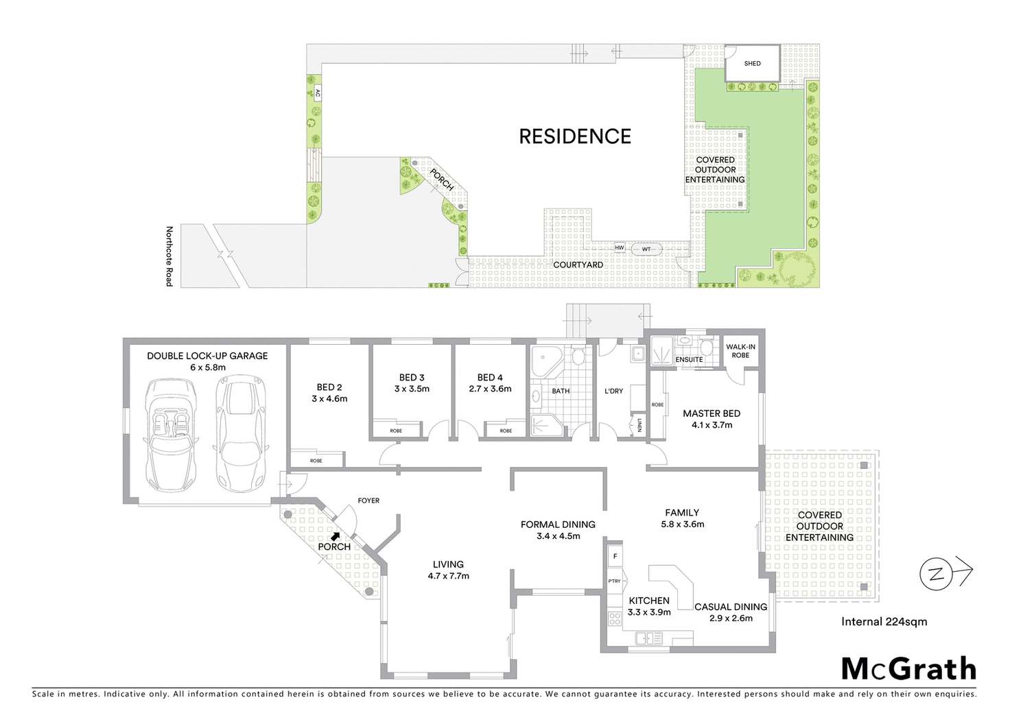 Floorplan of Homely house listing, 16B Northcote Road, Hornsby NSW 2077