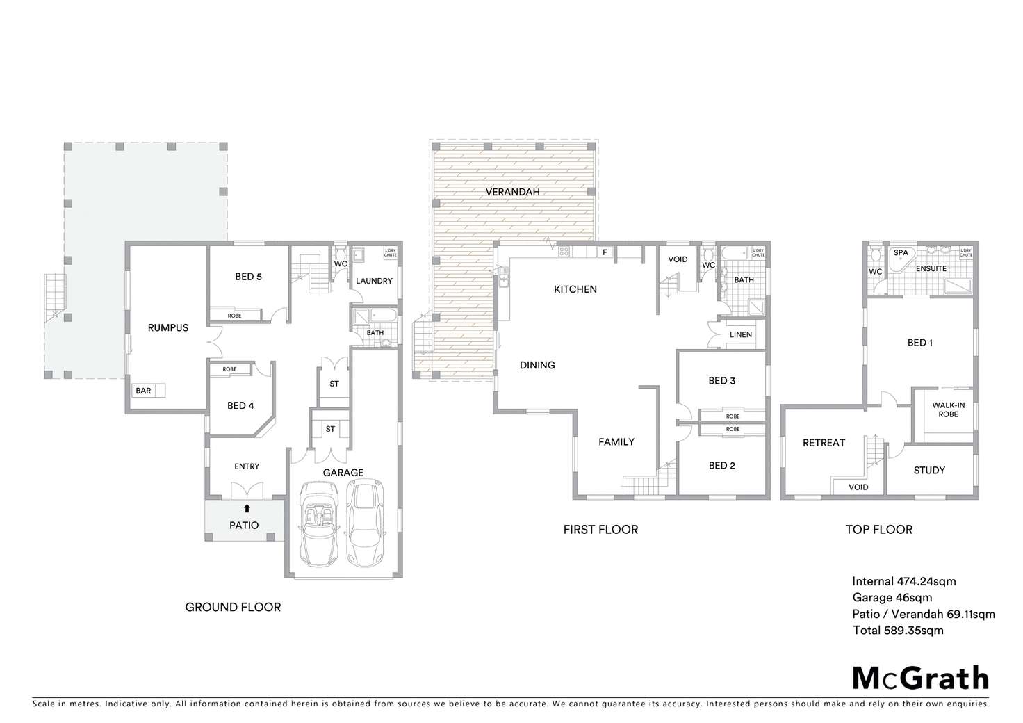 Floorplan of Homely house listing, 9 Hillside Court, Little Mountain QLD 4551