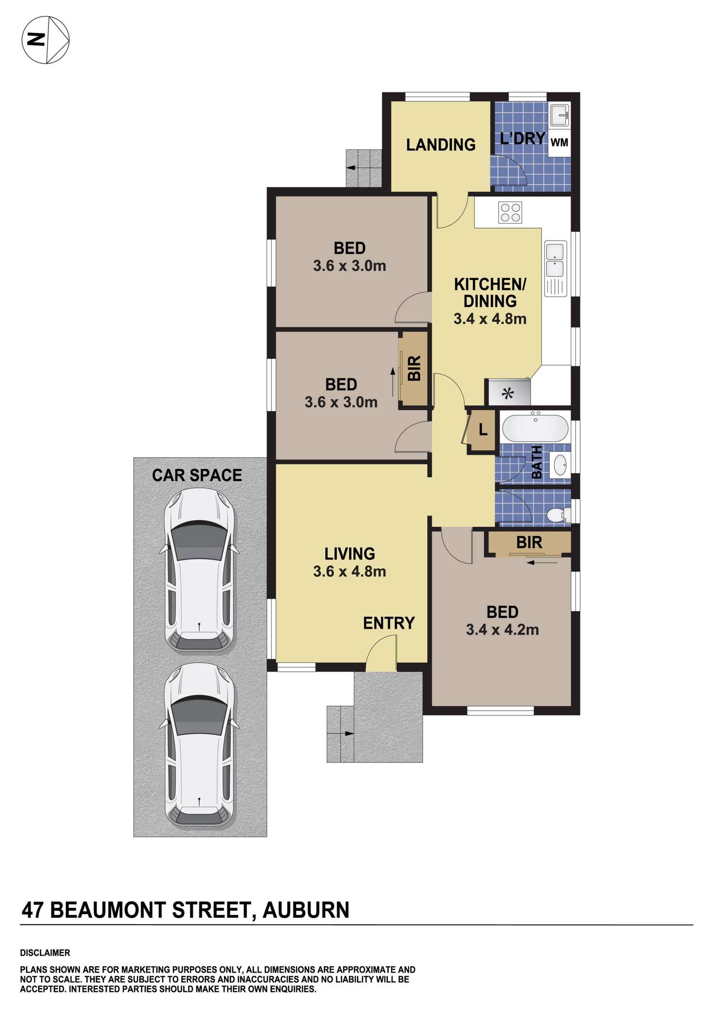 Floorplan of Homely house listing, 47 Beaumont Street, Auburn NSW 2144
