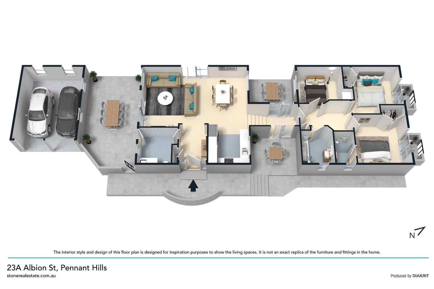 Floorplan of Homely house listing, 23A Albion Street, Pennant Hills NSW 2120