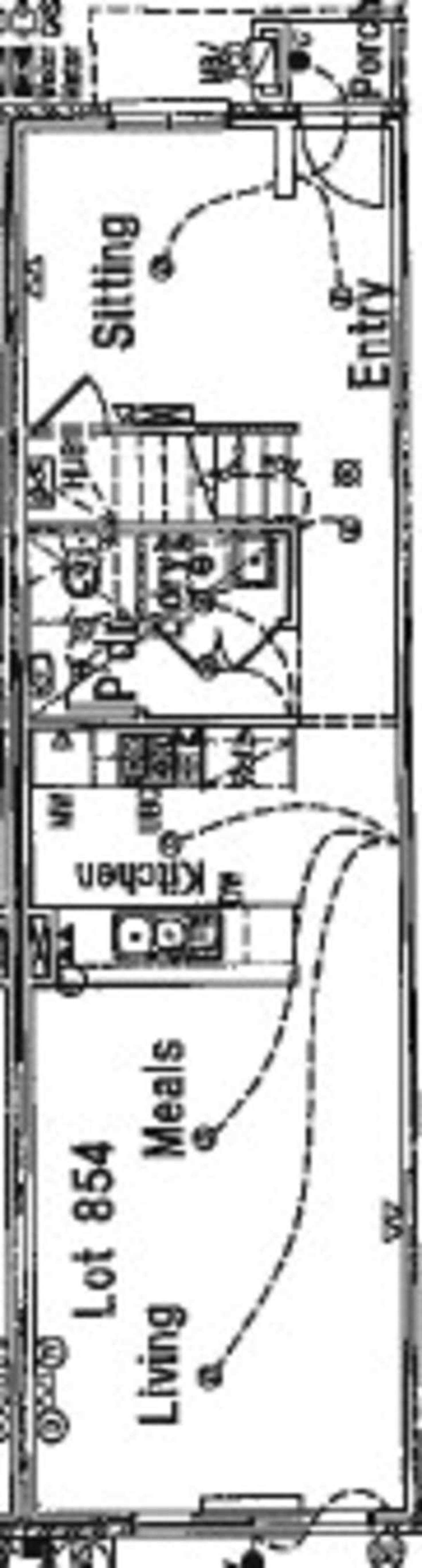 Floorplan of Homely townhouse listing, 42 Little Windrock Lane, Craigieburn VIC 3064