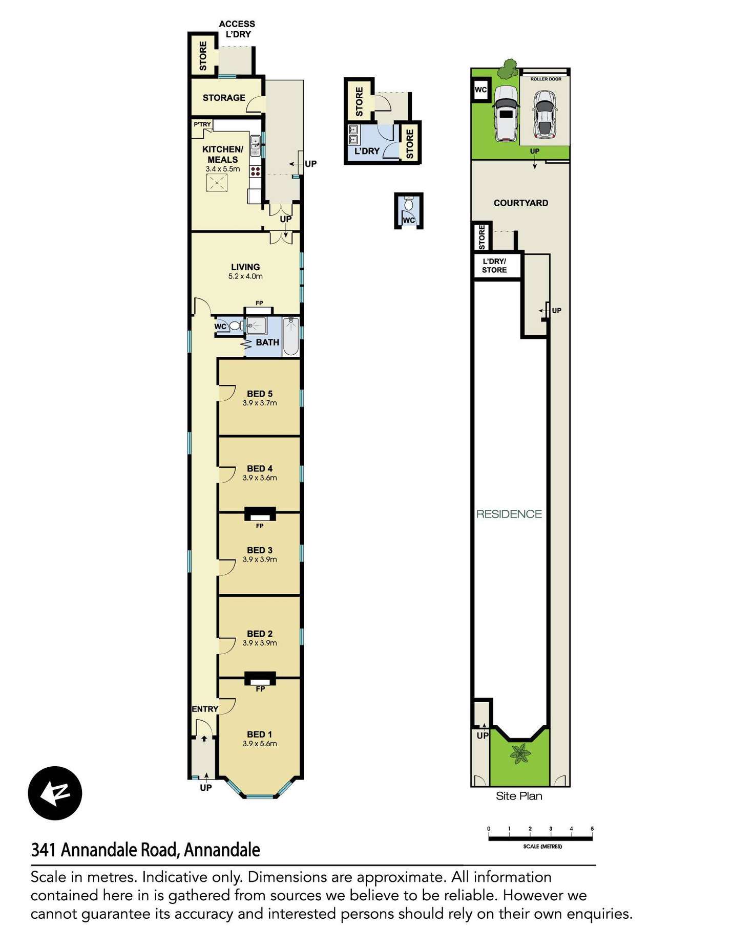 Floorplan of Homely house listing, 341 Annandale Street, Annandale NSW 2038