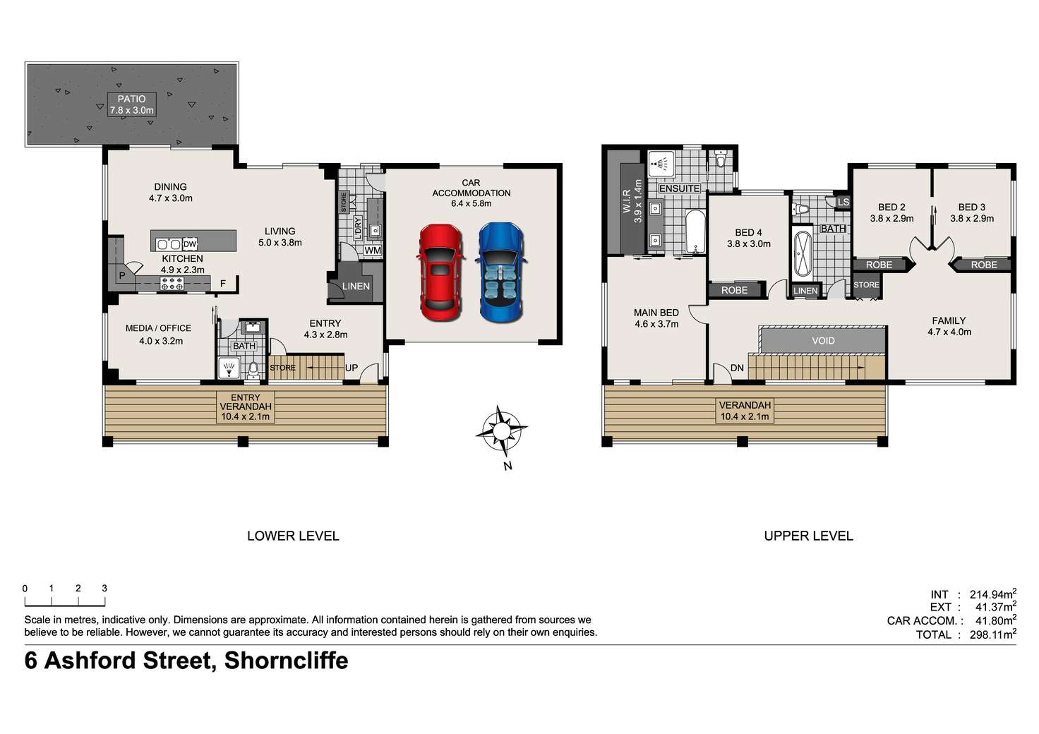 Floorplan of Homely house listing, 6 Ashford Street, Shorncliffe QLD 4017