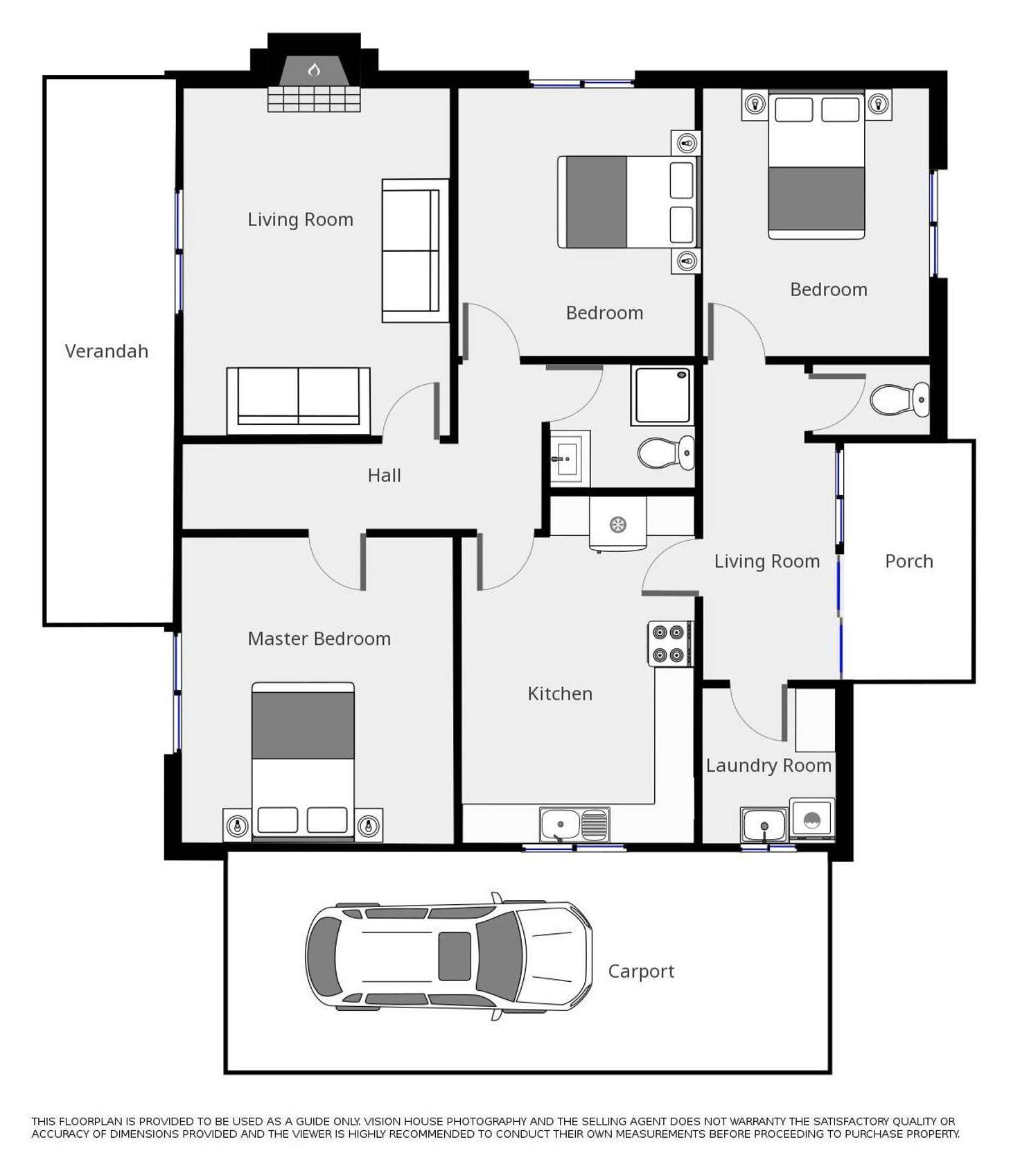 Floorplan of Homely house listing, 24 Sharland Street, Mildura VIC 3500