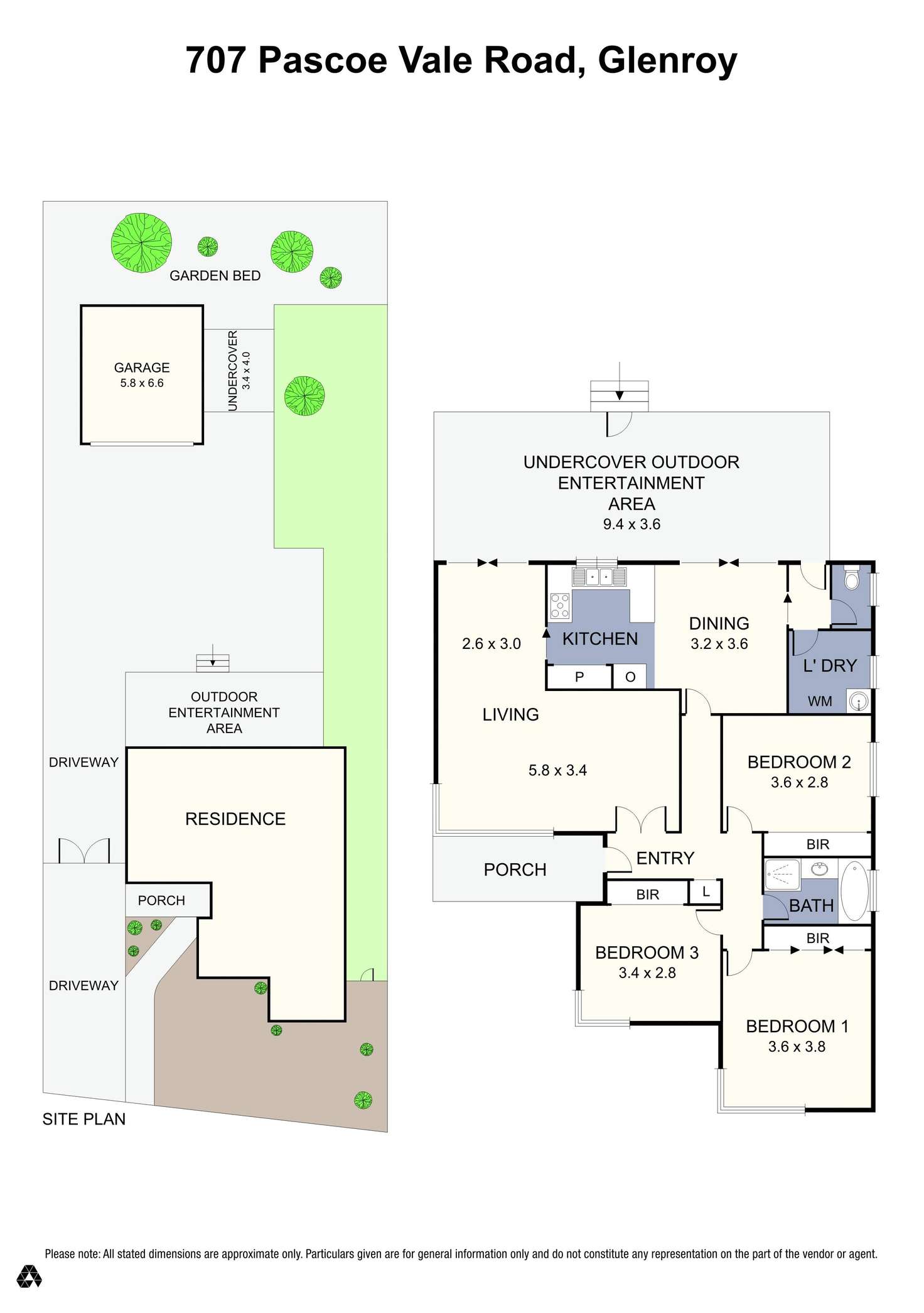 Floorplan of Homely house listing, 707 Pascoe Vale Road, Glenroy VIC 3046