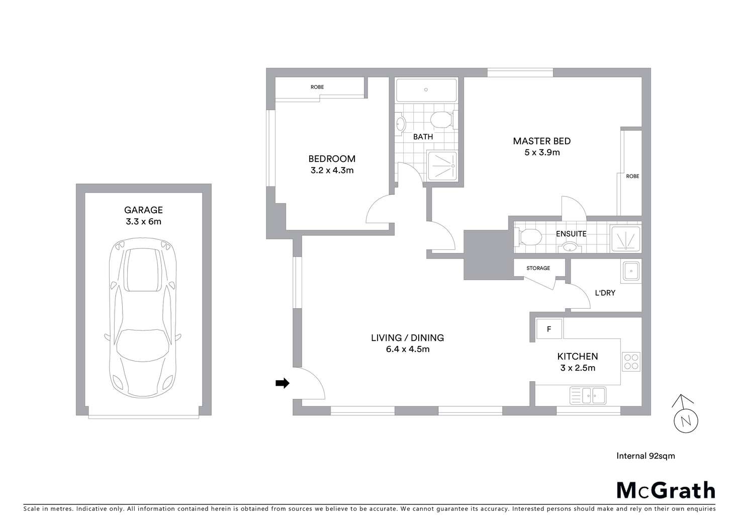 Floorplan of Homely apartment listing, D4/88-90 Marsden Street, Parramatta NSW 2150