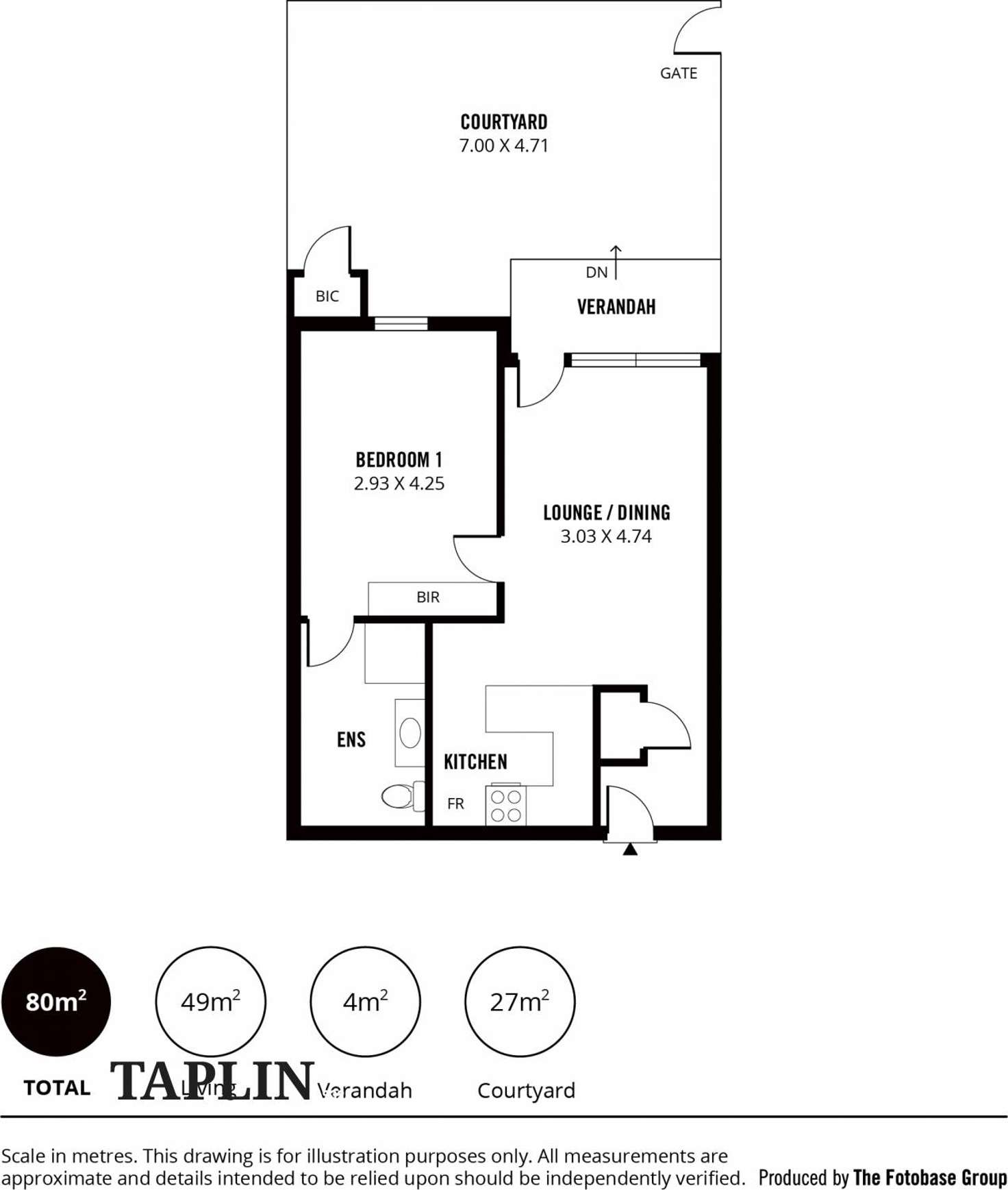 Floorplan of Homely unit listing, 15/3 Broadway, Glenelg South SA 5045