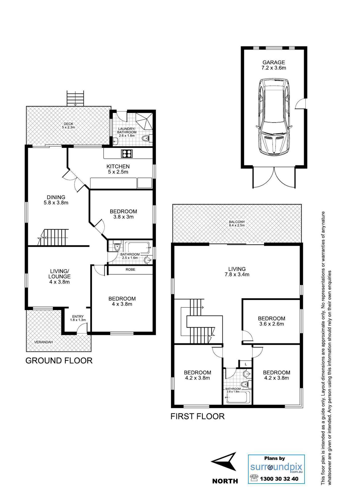 Floorplan of Homely house listing, 117 Cabarita Road, Cabarita NSW 2137