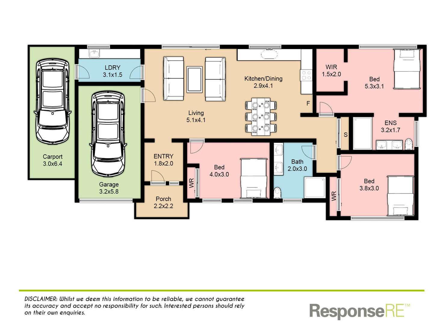 Floorplan of Homely house listing, 8a Cudgee Road, Penrith NSW 2750