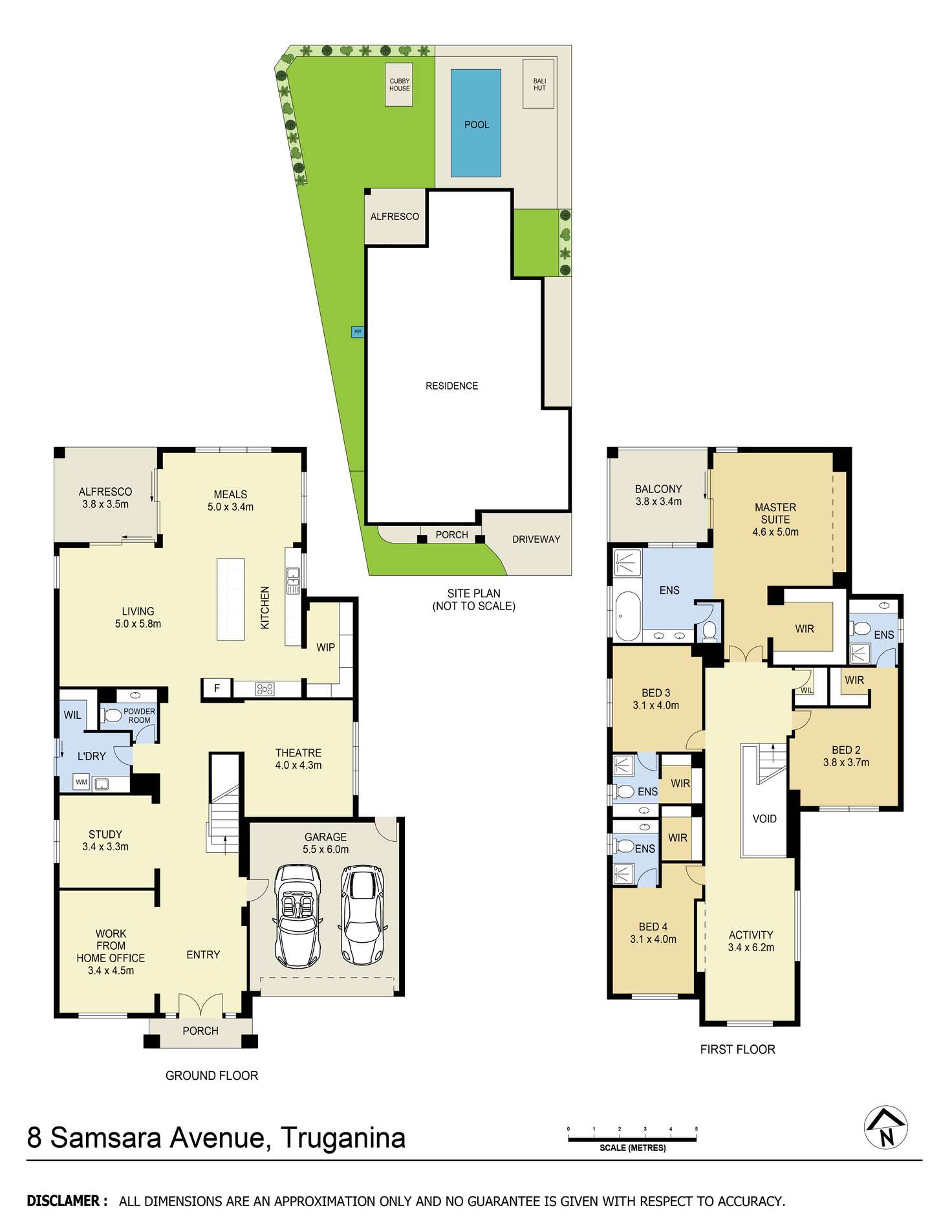 Floorplan of Homely house listing, 8 Samsara Avenue, Truganina VIC 3029