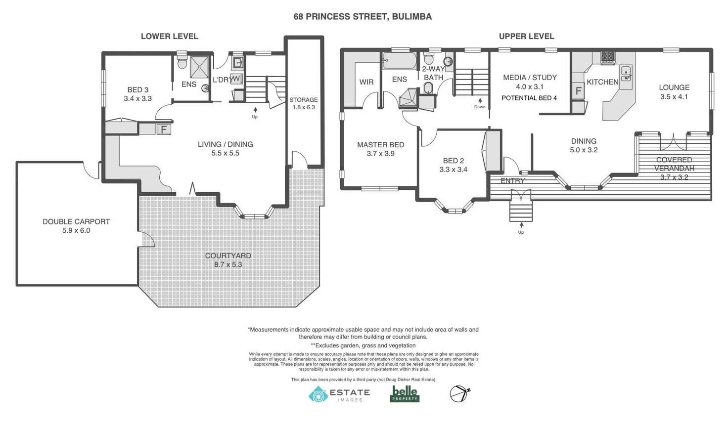 Floorplan of Homely house listing, 68 Princess Street, Bulimba QLD 4171