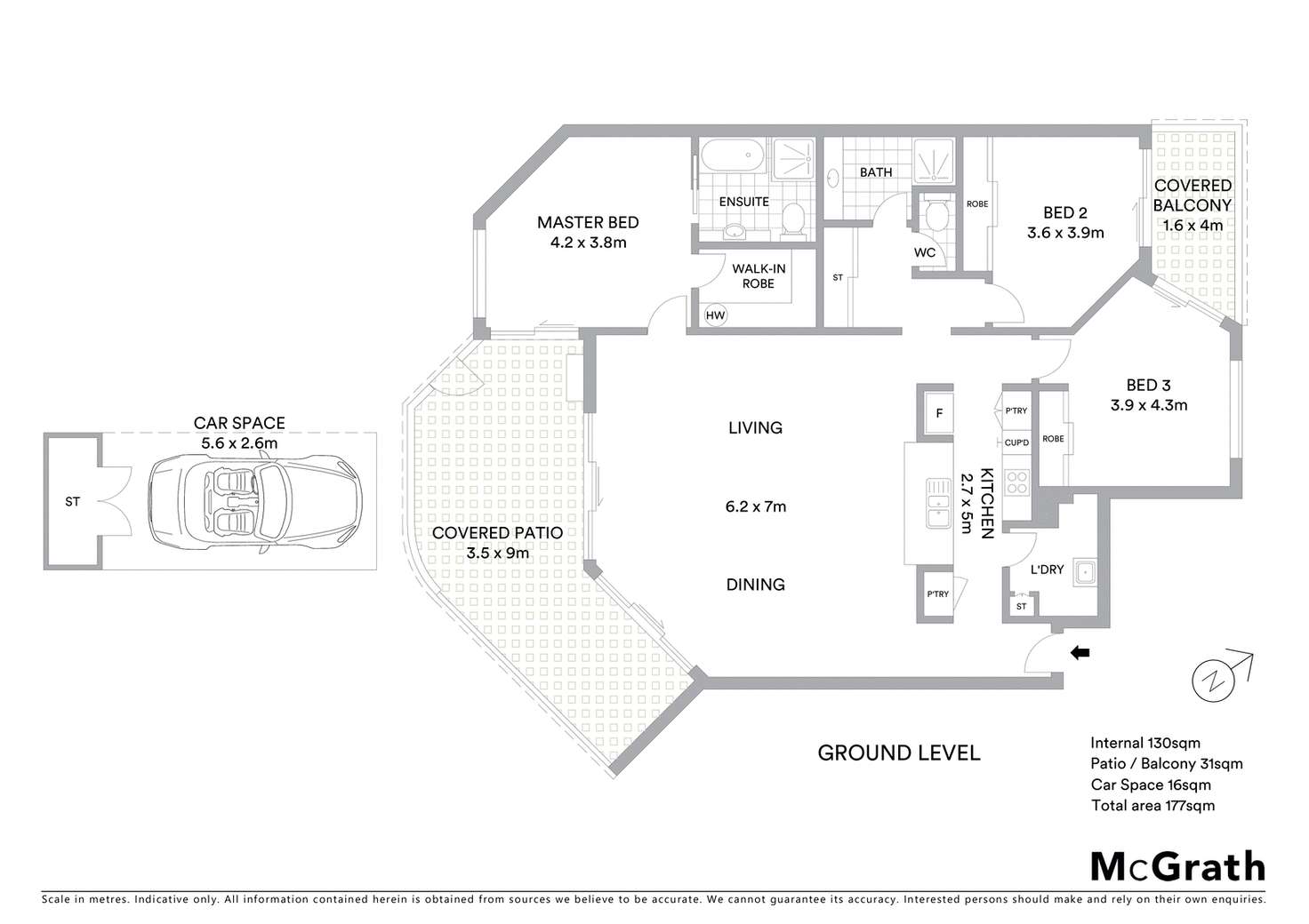 Floorplan of Homely unit listing, 5/143 Burnett Street, Buderim QLD 4556