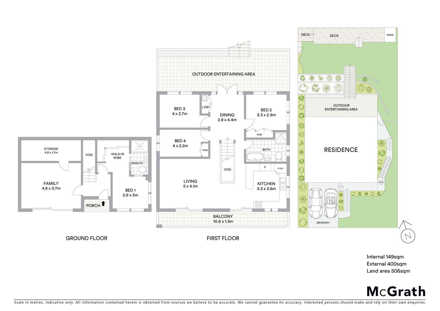 Floorplan of Homely house listing, 43 Coreen Drive, Wamberal NSW 2260