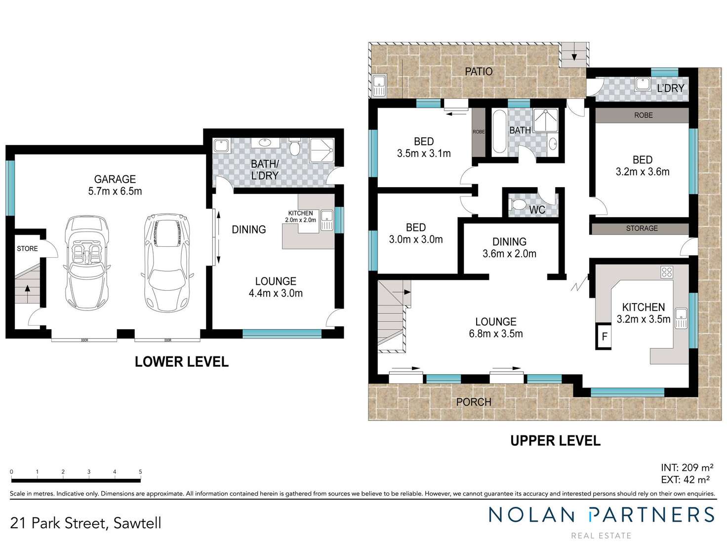 Floorplan of Homely house listing, 21 Park Street, Sawtell NSW 2452