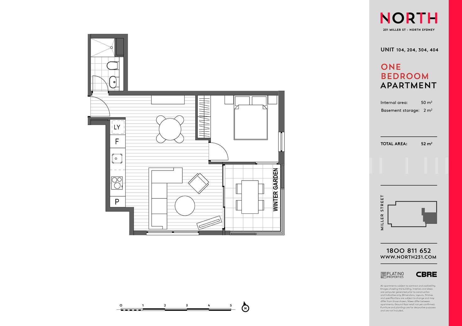 Floorplan of Homely apartment listing, 404/231 Miller Street, North Sydney NSW 2060