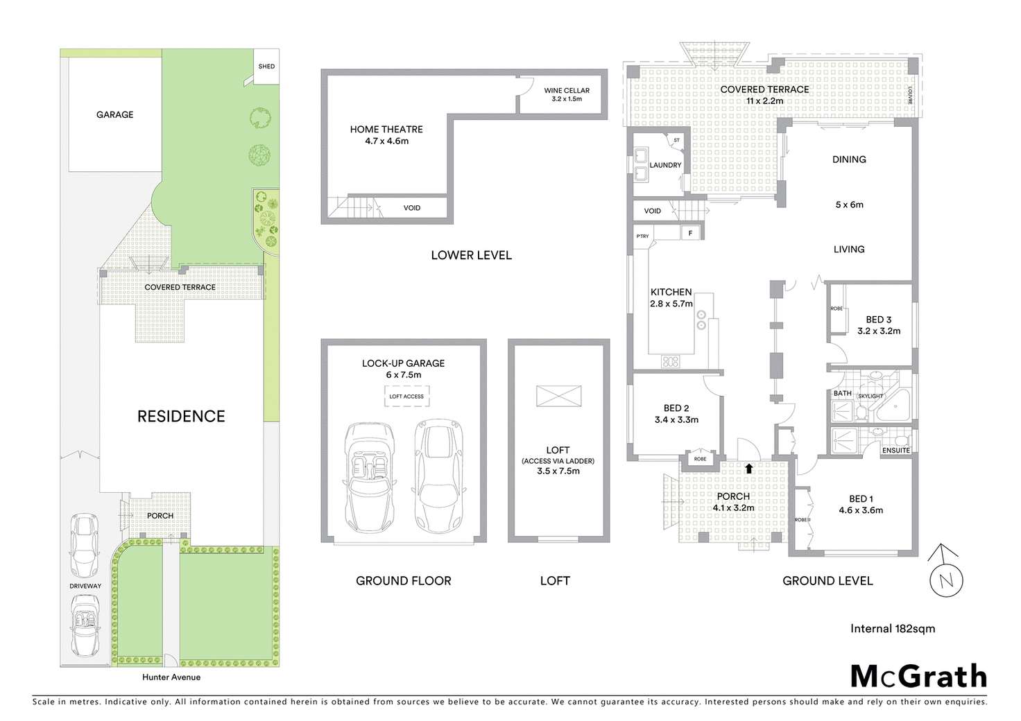 Floorplan of Homely house listing, 10 Hunter Avenue, Matraville NSW 2036