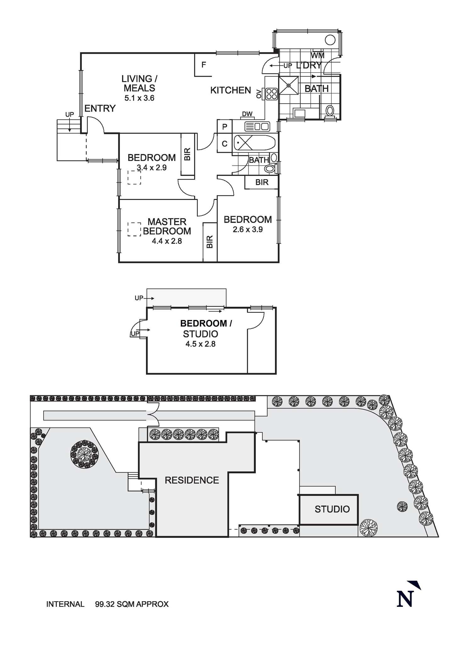 Floorplan of Homely house listing, 14 Boyd Crescent, Coburg VIC 3058