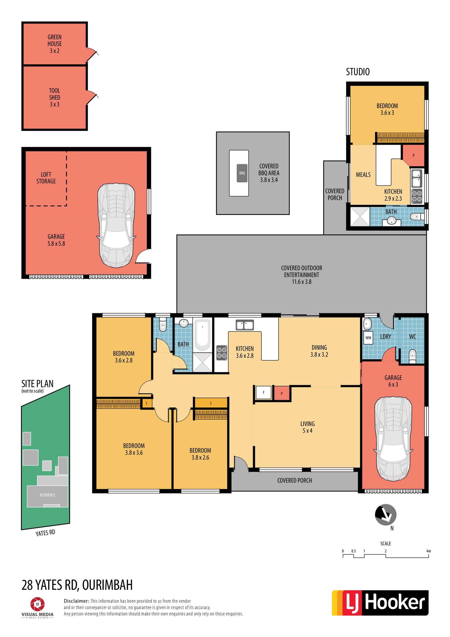 Floorplan of Homely house listing, 28 Yates Road, Ourimbah NSW 2258