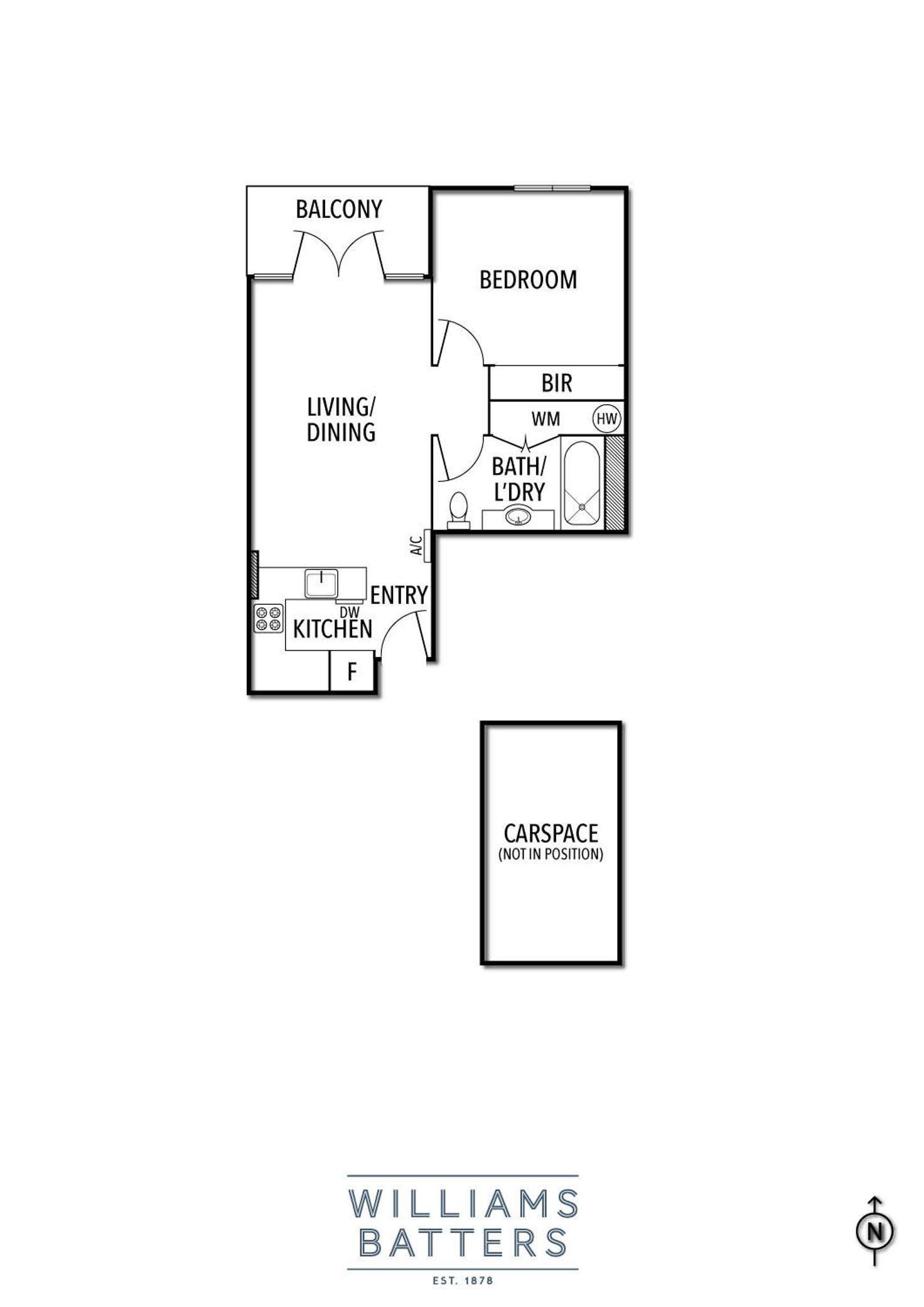 Floorplan of Homely apartment listing, 211/52 Darling Street, South Yarra VIC 3141