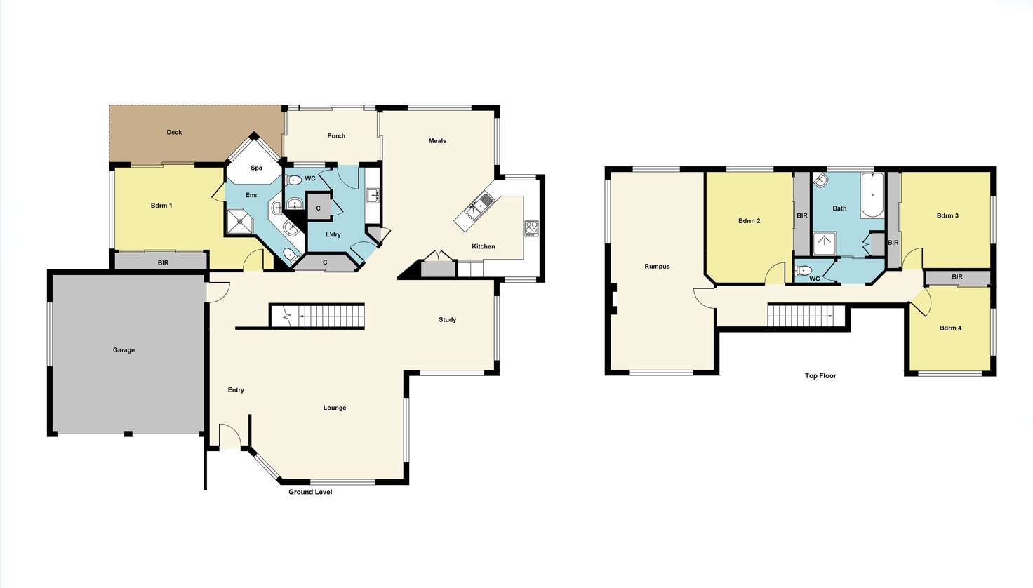 Floorplan of Homely house listing, 1125 Lydiard Street North, Ballarat North VIC 3350