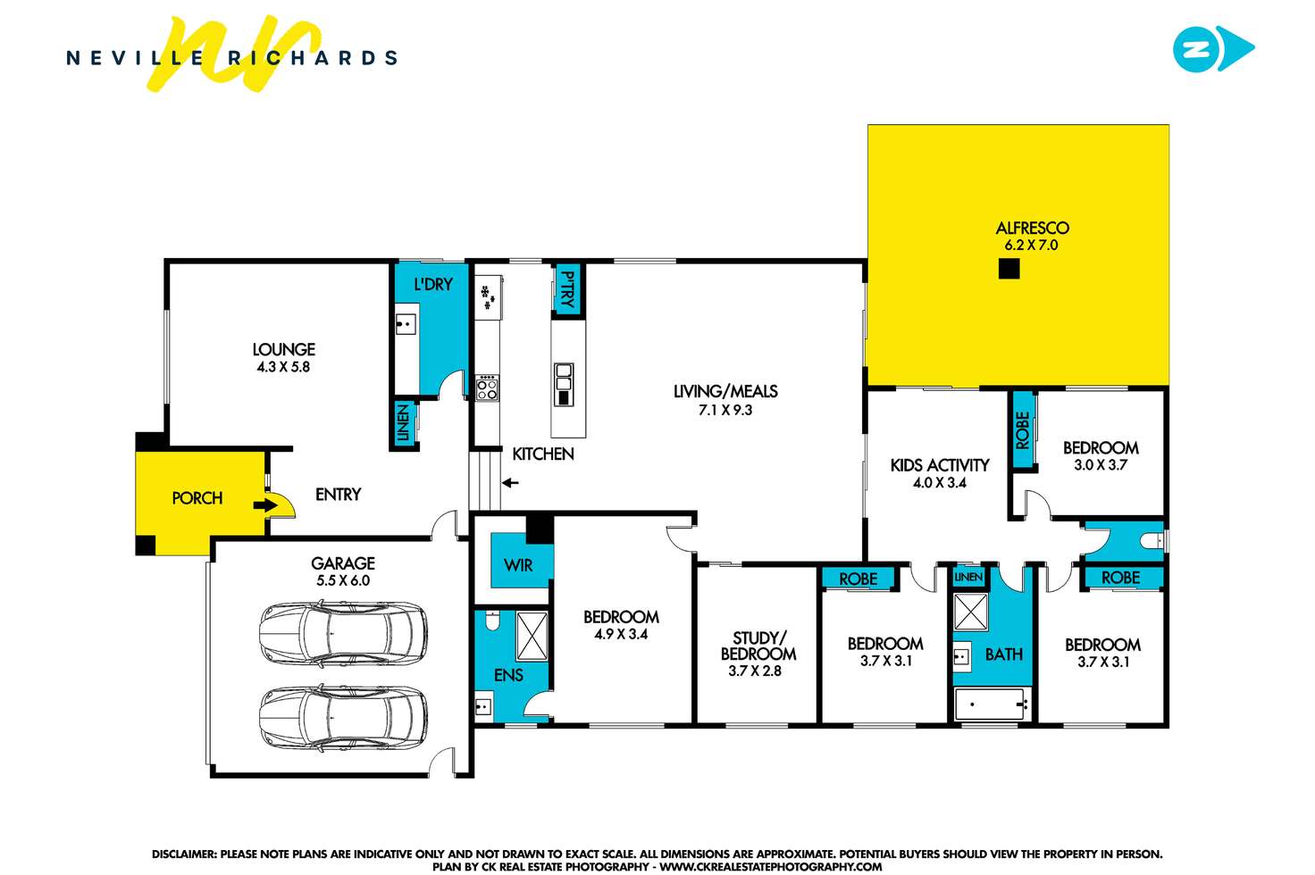 Floorplan of Homely house listing, 49 Woodville Street, Drysdale VIC 3222