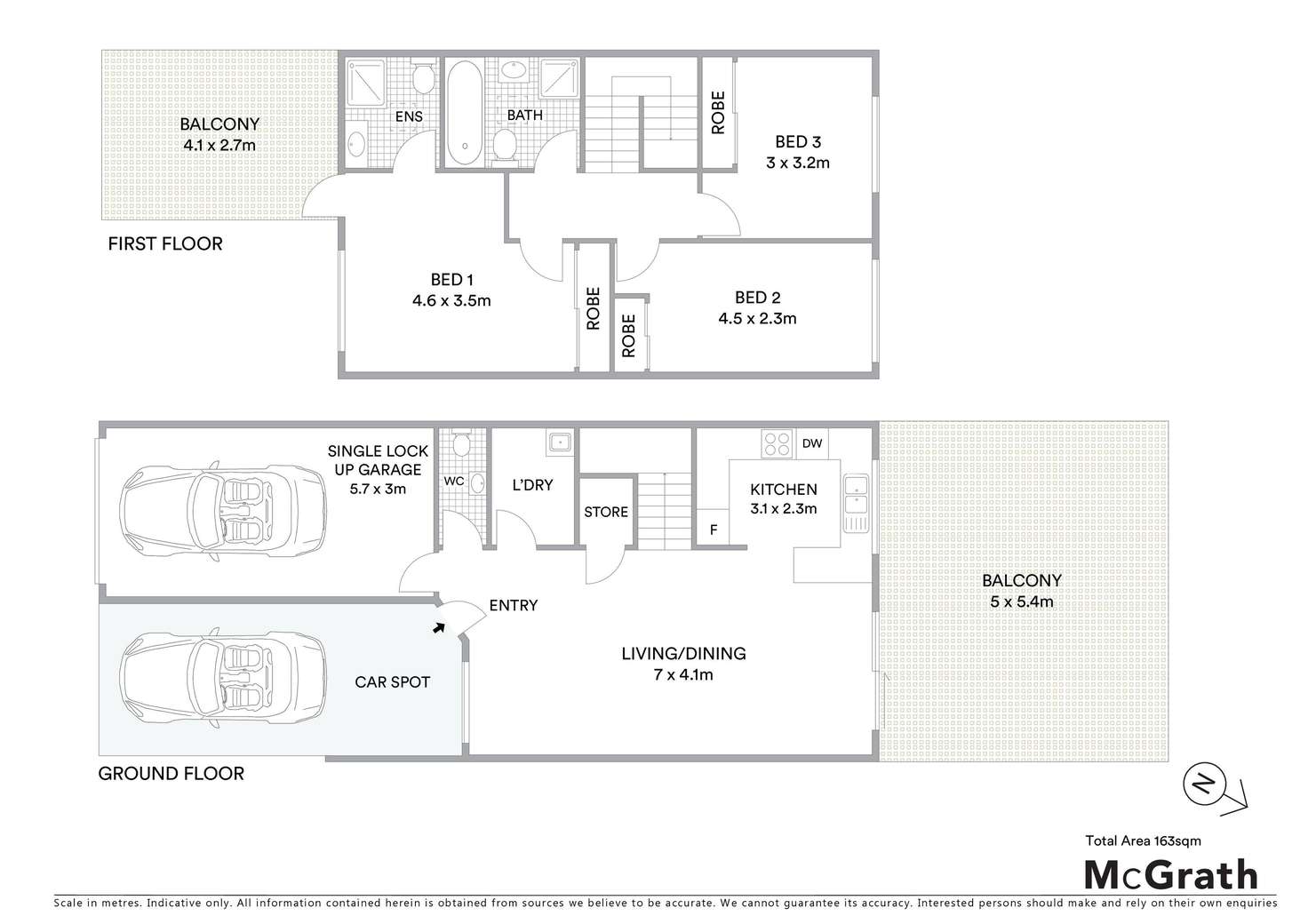 Floorplan of Homely townhouse listing, 52/3 Reid Avenue, Westmead NSW 2145