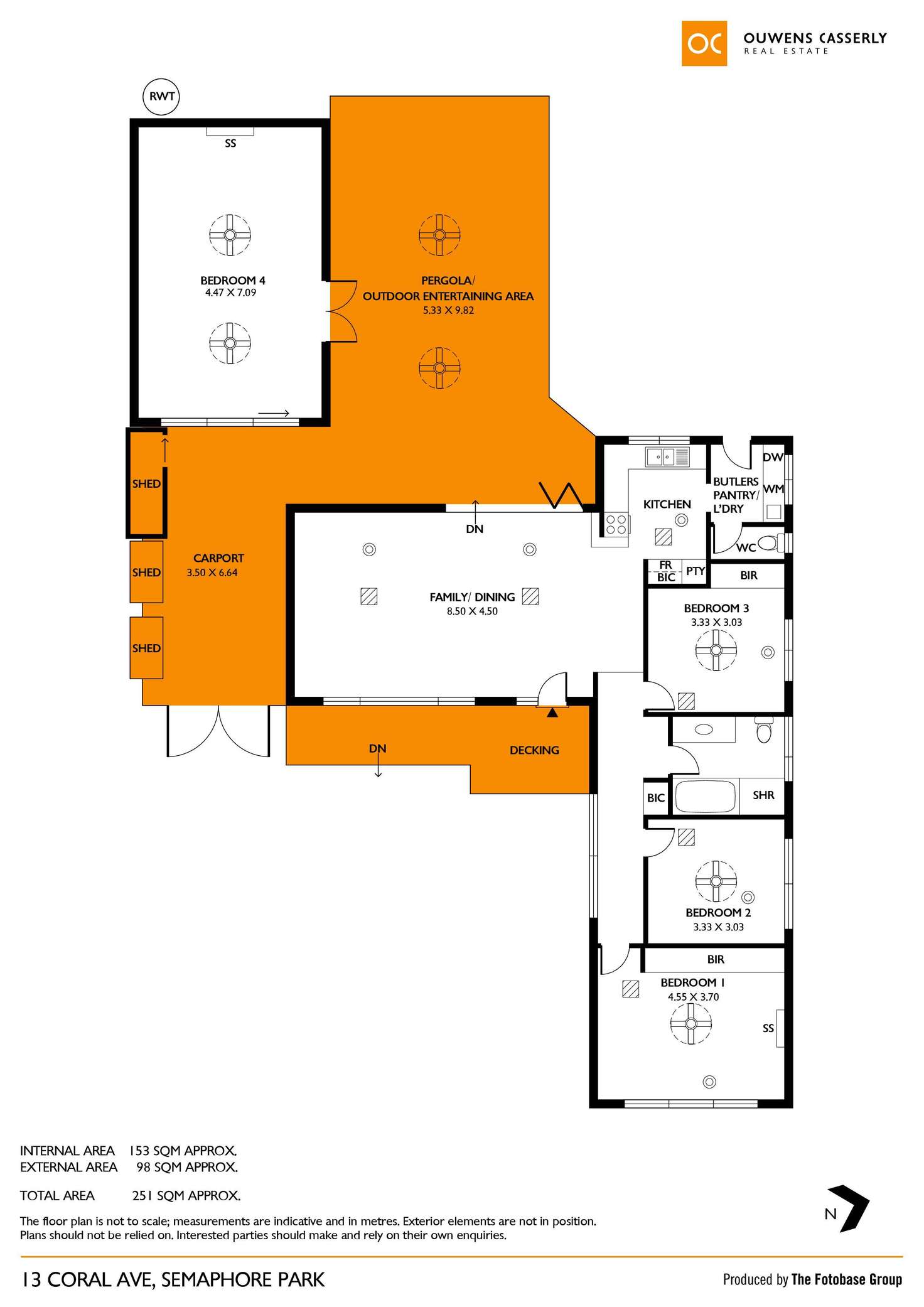 Floorplan of Homely house listing, 13 Coral Avenue, Semaphore Park SA 5019