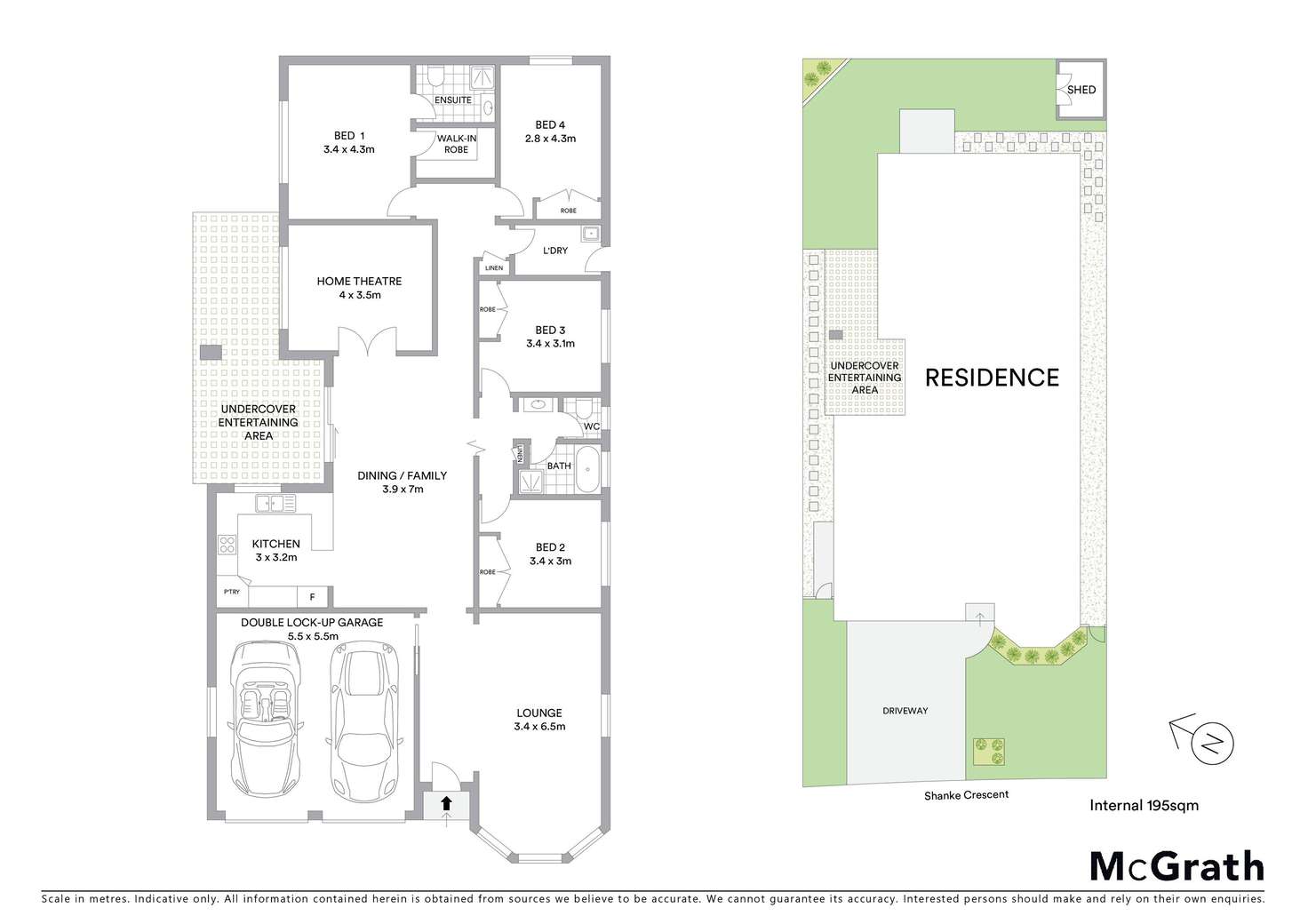 Floorplan of Homely house listing, 36 Shanke Crescent, Kings Langley NSW 2147