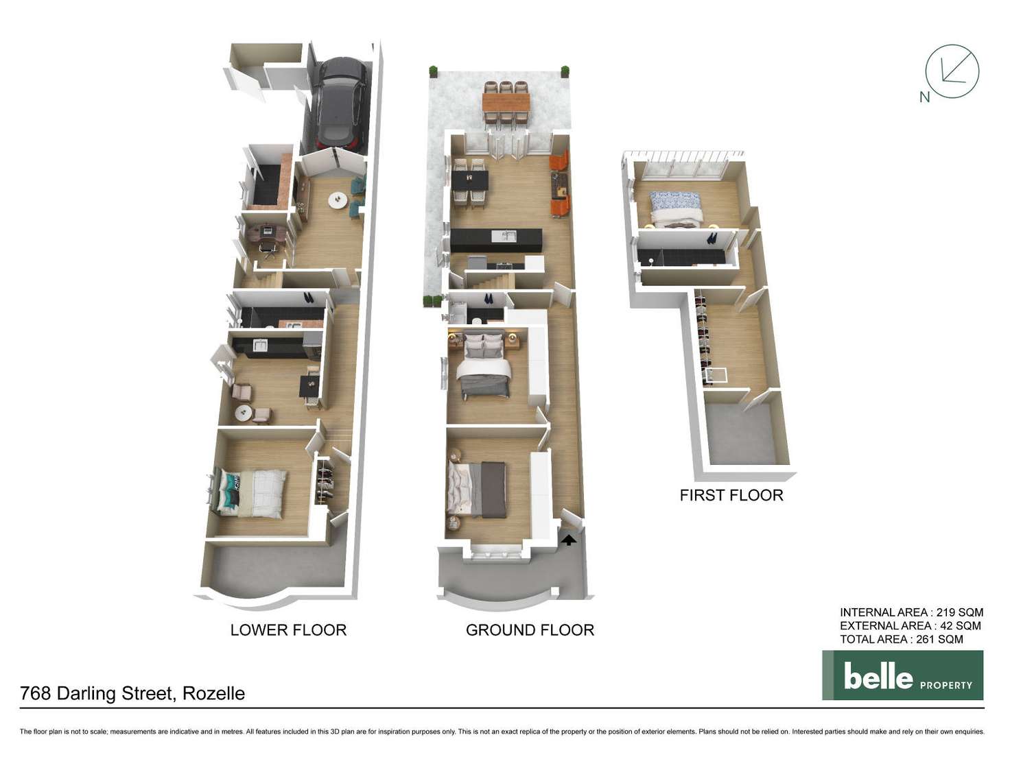 Floorplan of Homely house listing, 768 Darling Street, Rozelle NSW 2039