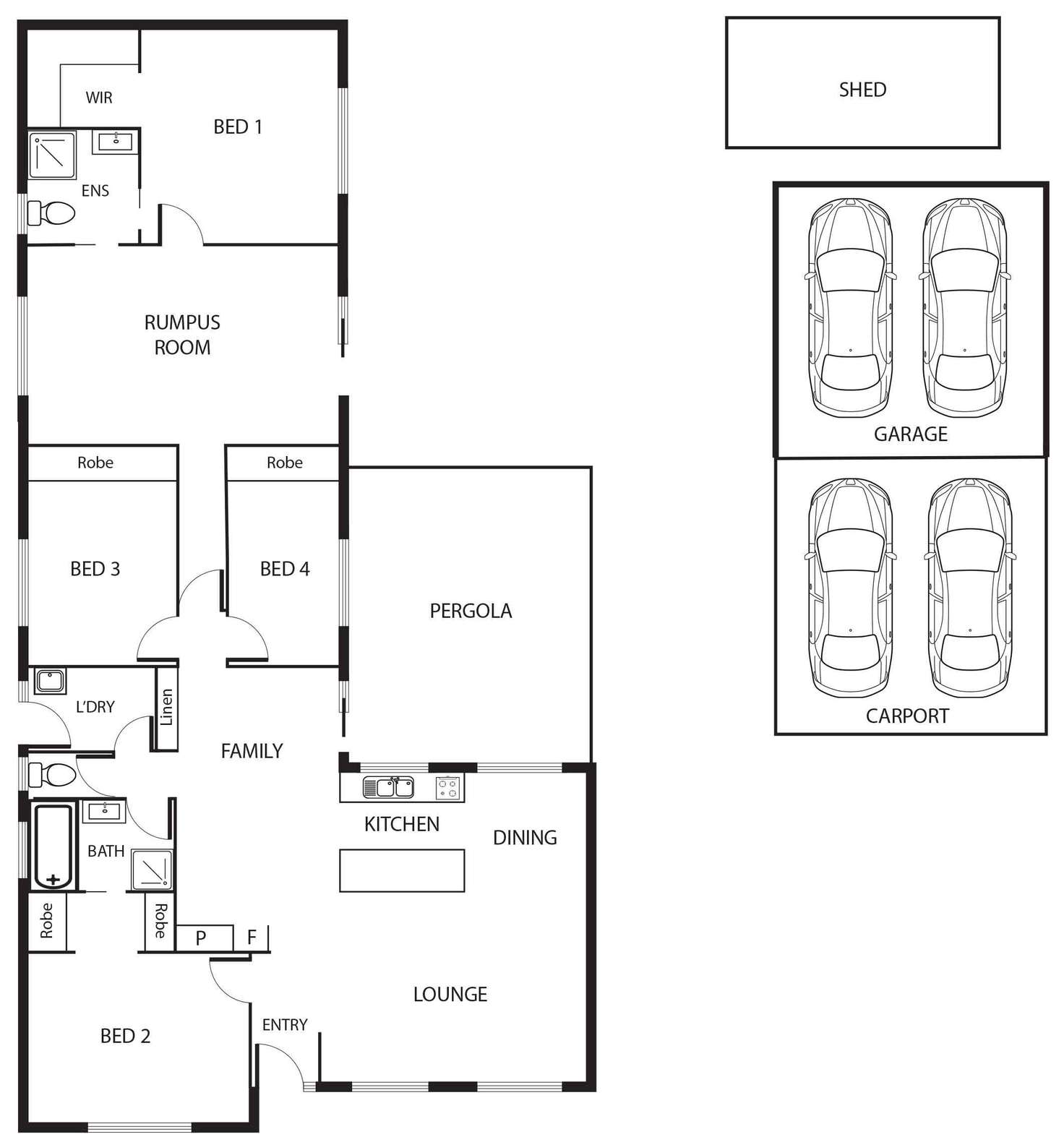 Floorplan of Homely house listing, 121 Lawrence Wackett Crescent, Theodore ACT 2905