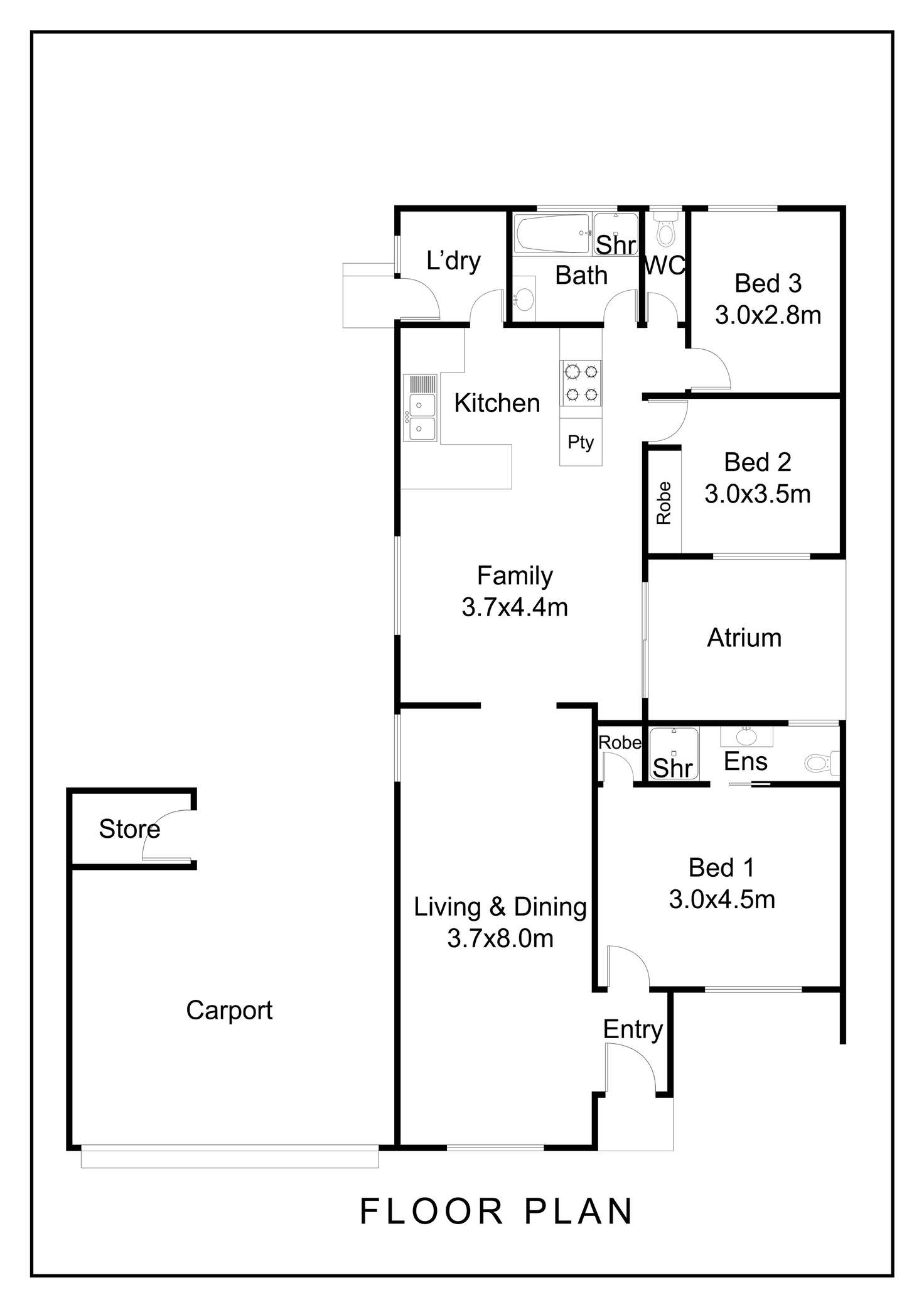 Floorplan of Homely house listing, 8 Fristrom Crescent, Lyneham ACT 2602