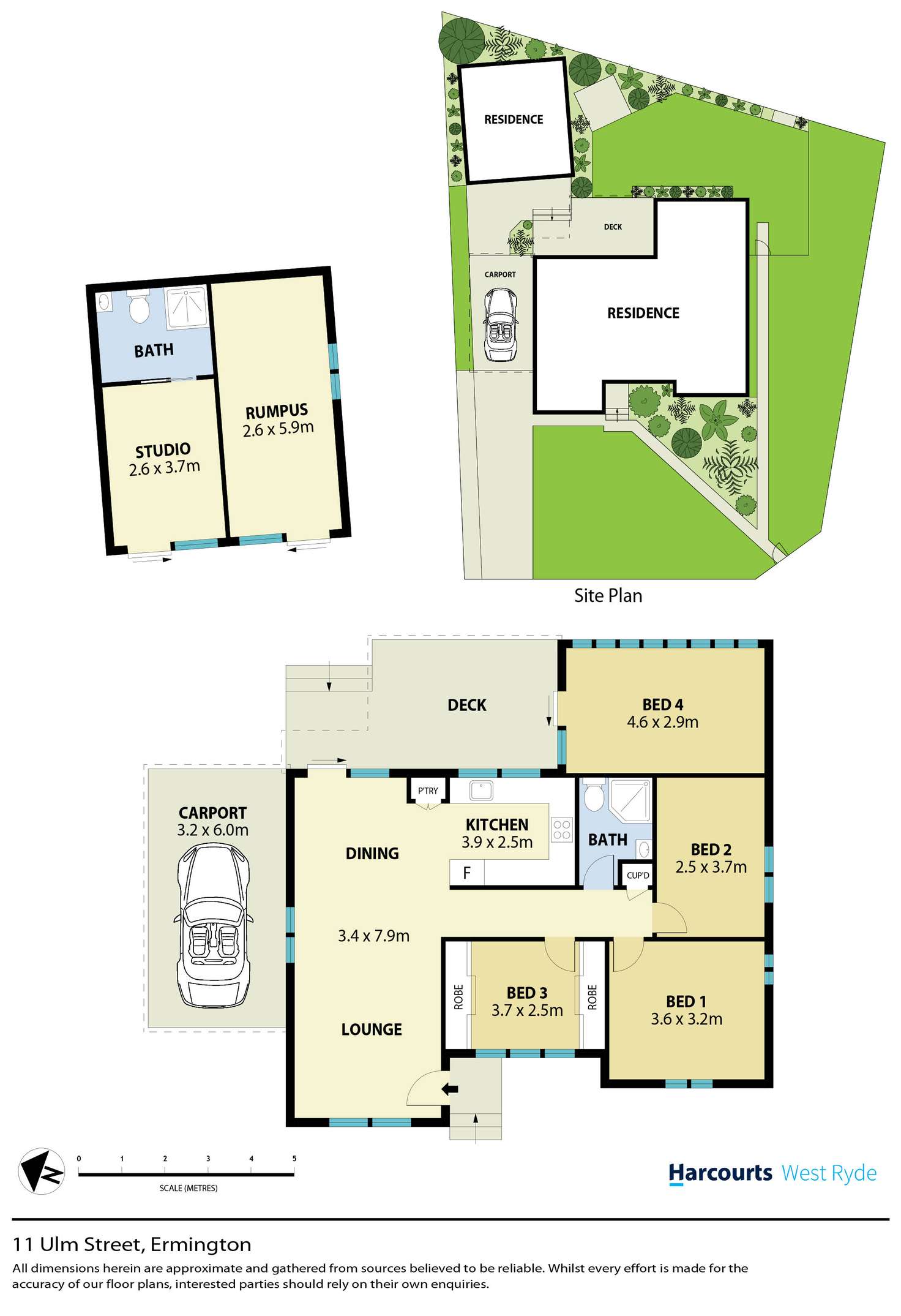 Floorplan of Homely house listing, 11 Ulm Street, Ermington NSW 2115