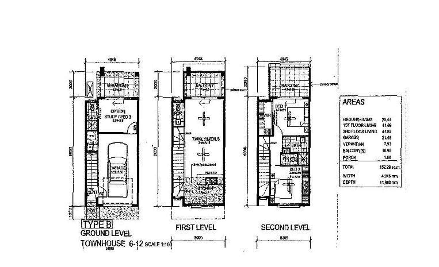Floorplan of Homely house listing, 1/37 Victoria Parade, Mawson Lakes SA 5095