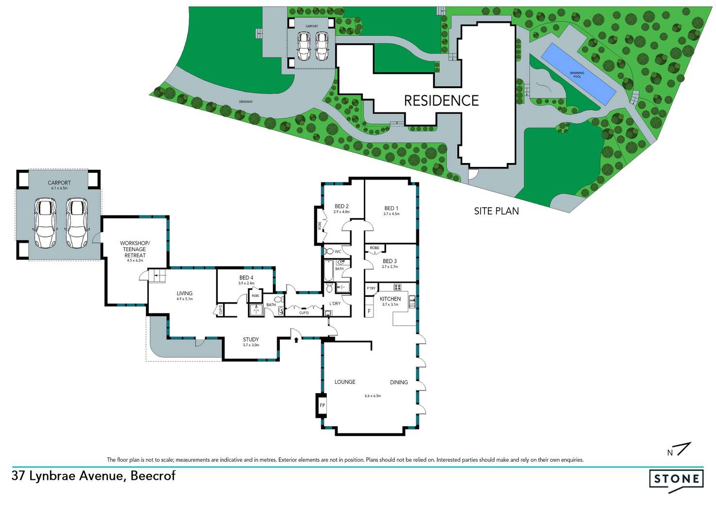Floorplan of Homely house listing, 37 Lynbrae Avenue, Beecroft NSW 2119