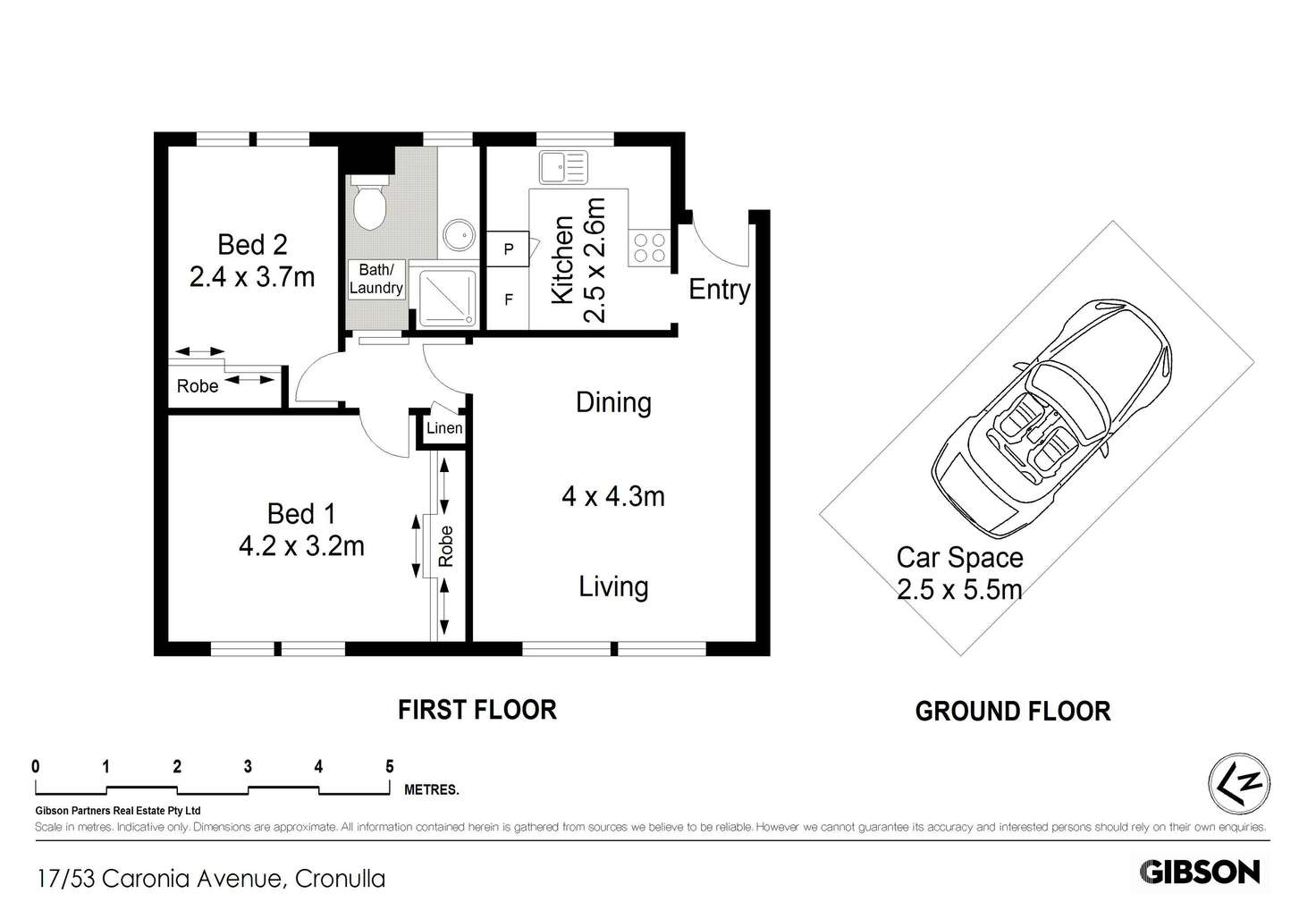 Floorplan of Homely apartment listing, 17/53 Caronia Avenue, Woolooware NSW 2230