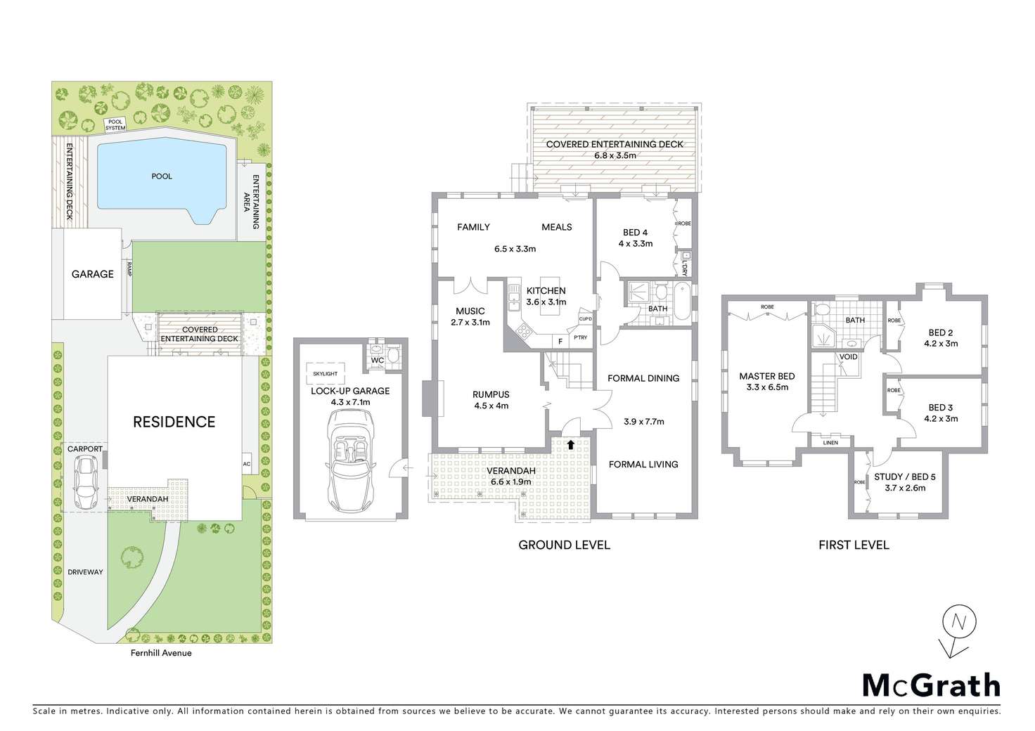 Floorplan of Homely house listing, 23 Fernhill Avenue, Epping NSW 2121