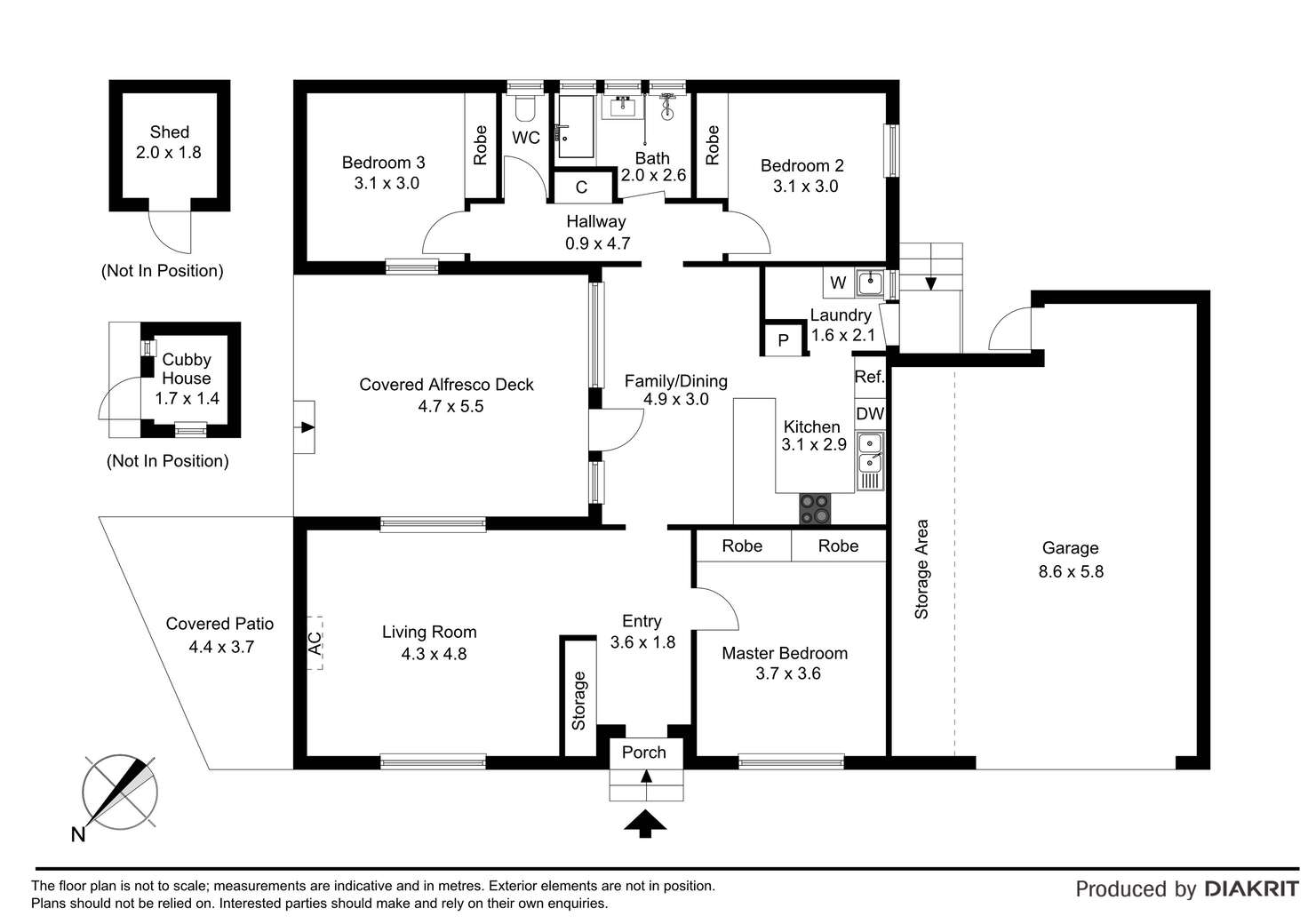 Floorplan of Homely house listing, 16 Morley Court, Frankston VIC 3199
