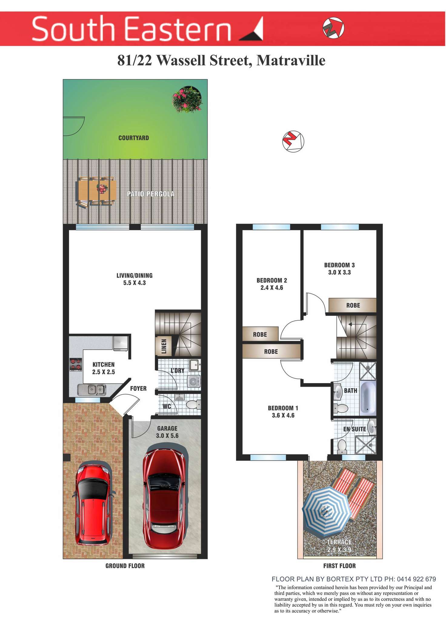 Floorplan of Homely townhouse listing, 81/22-24 Wassell Street, Matraville NSW 2036