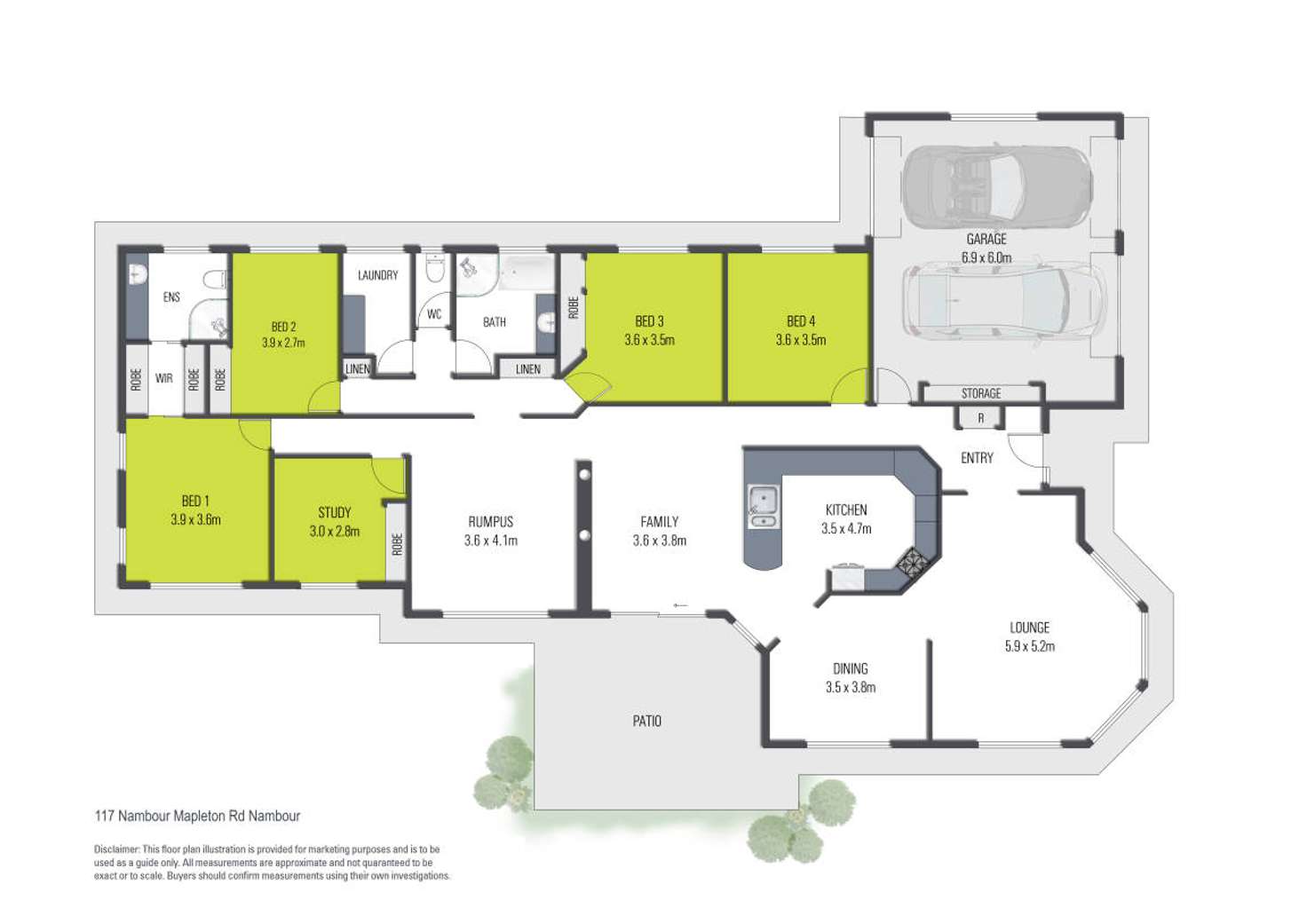 Floorplan of Homely house listing, 117 Nambour-Mapleton Road, Nambour QLD 4560