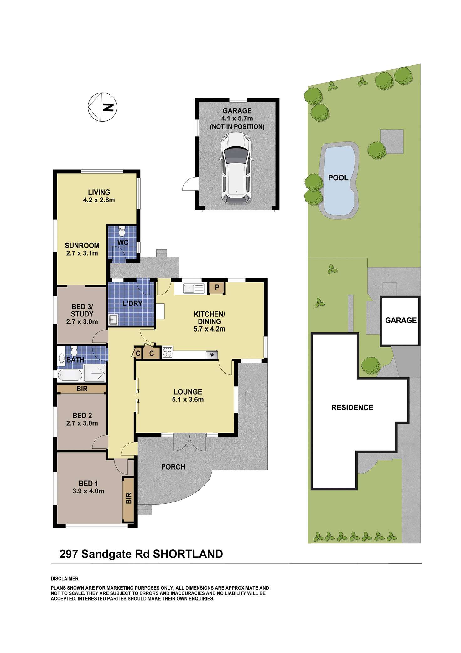 Floorplan of Homely house listing, 297 Sandgate Road, Shortland NSW 2307